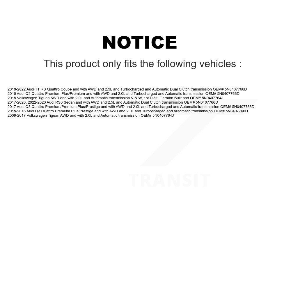 Kugel - NCV-VW72008 - CV Axle Shaft
