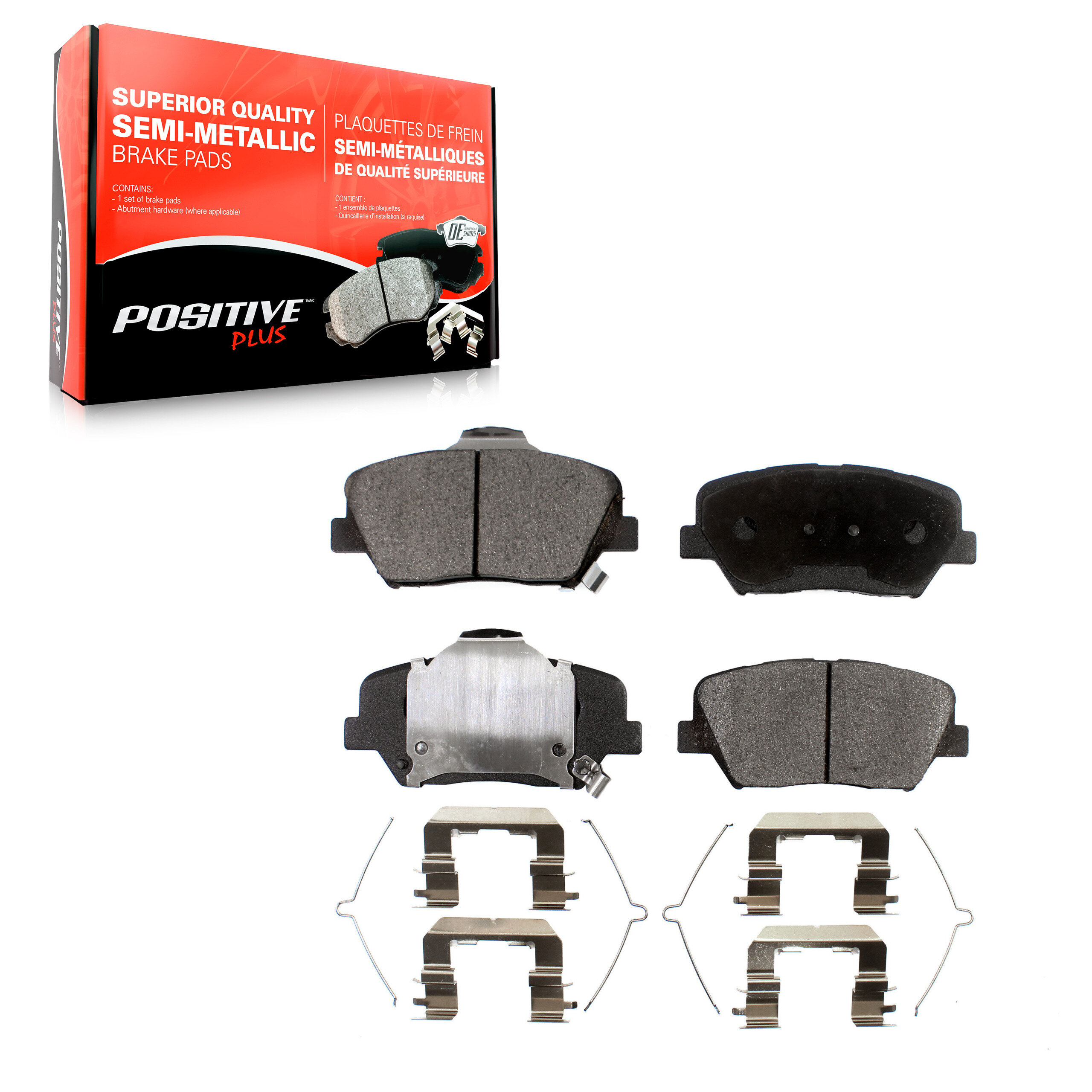 Semi-Metallic Brake Pads