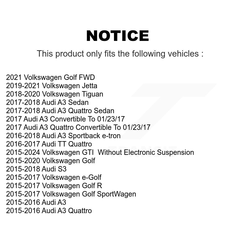 Top Quality - 73-TQ5867 - Suspension Strut Mount