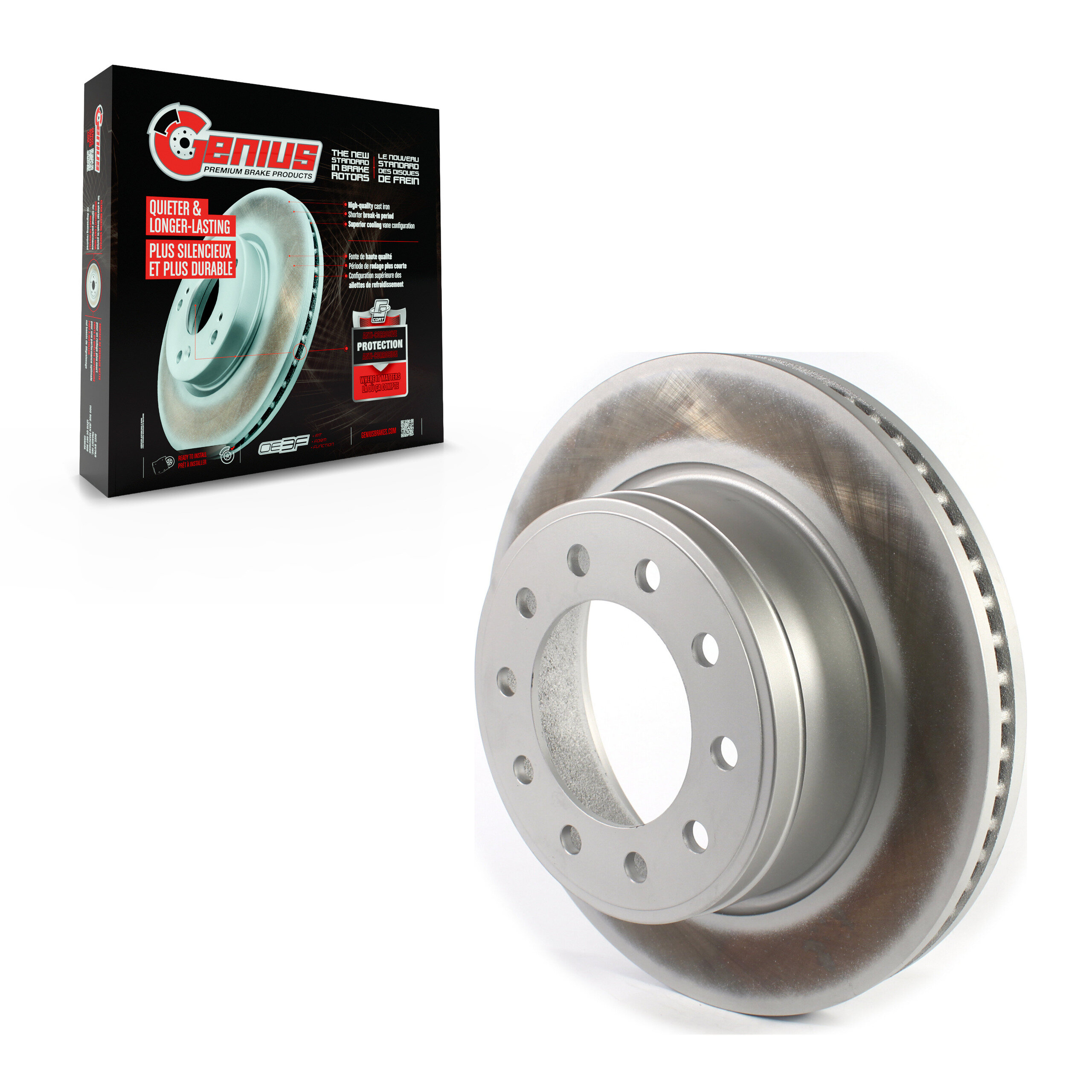 Coated Disc Brake Rotor