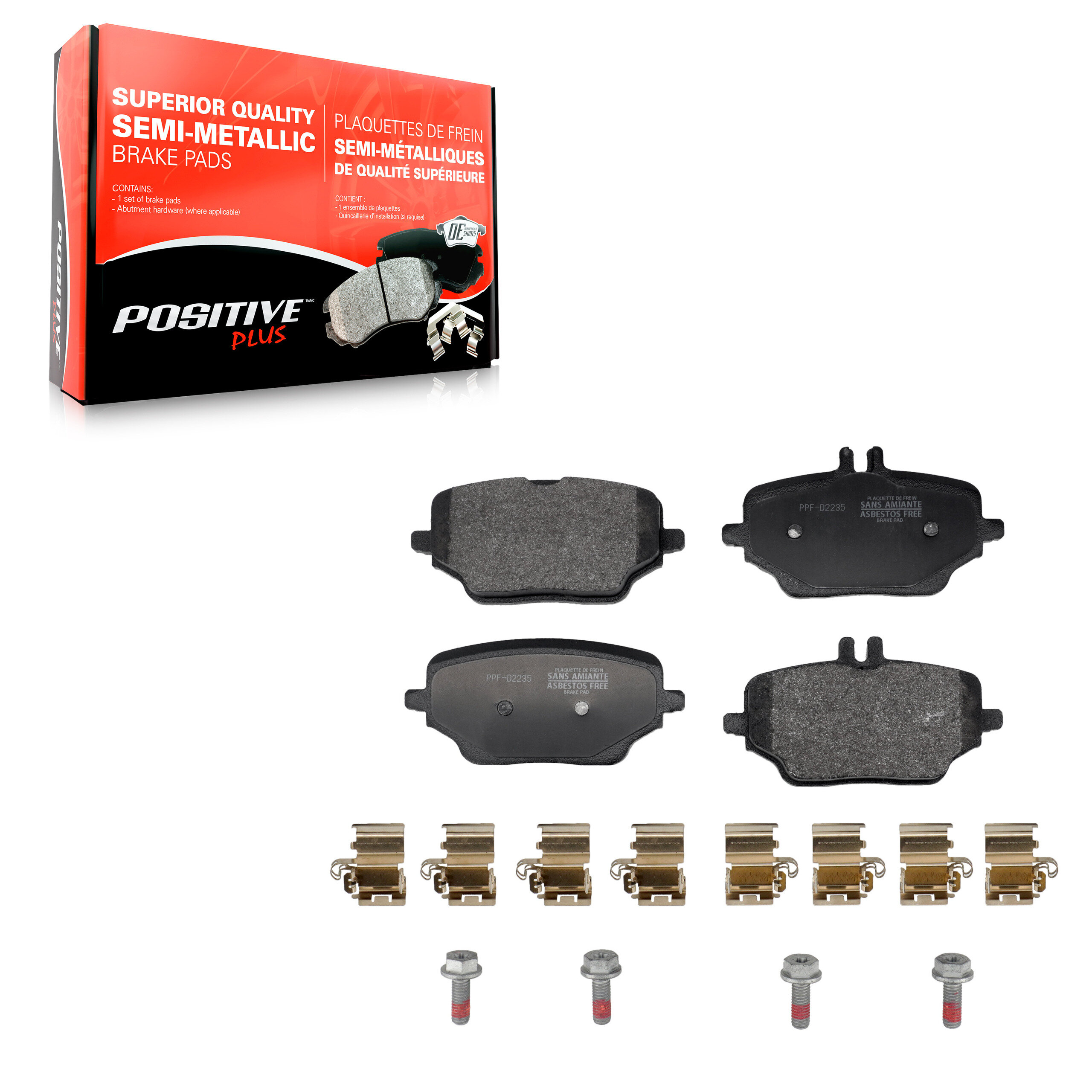 Semi-Metallic Brake Pads