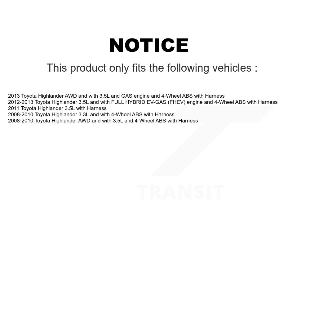 Mpulse - SEN-2ABS0315 - ABS Wheel Speed Sensor
