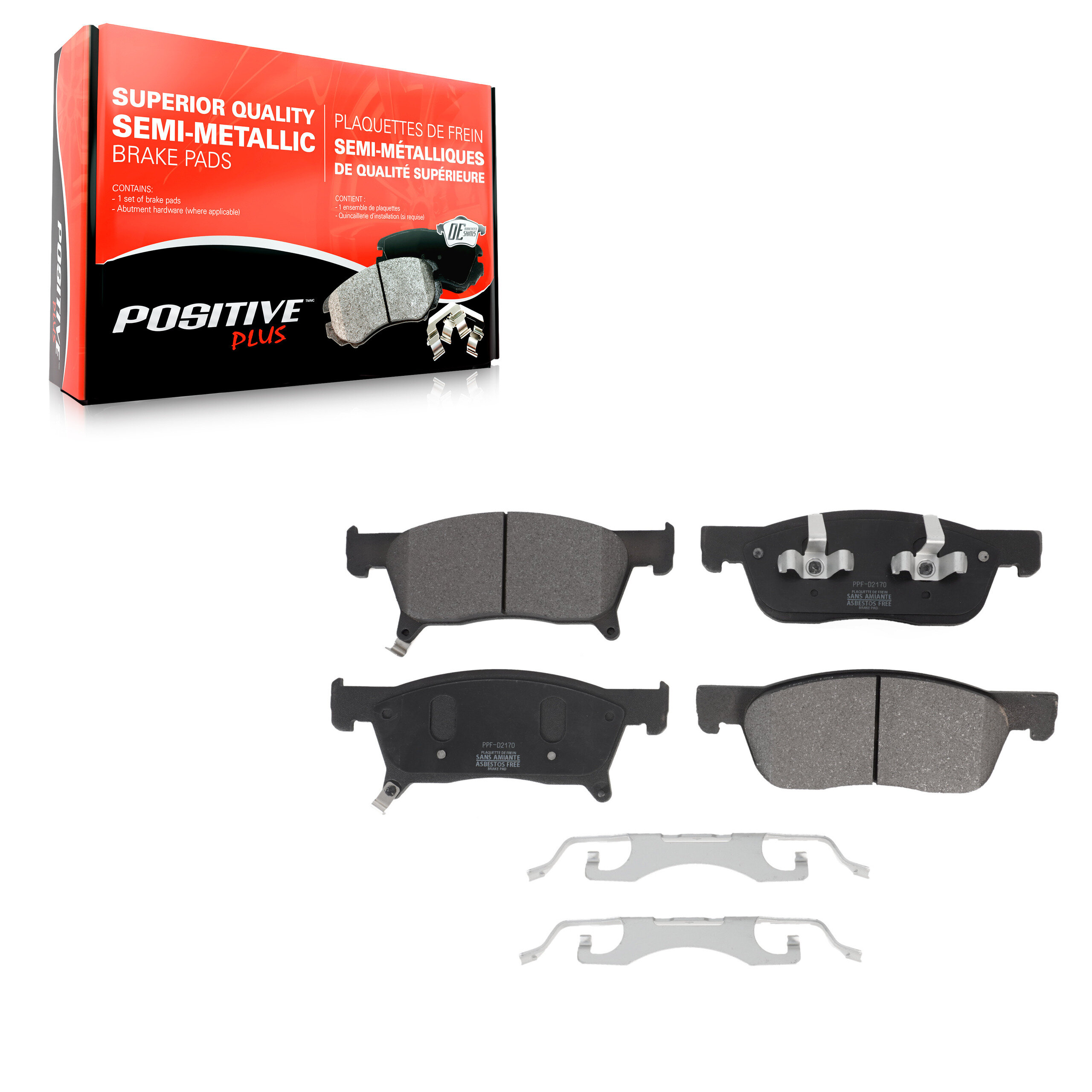 Semi-Metallic Brake Pads
