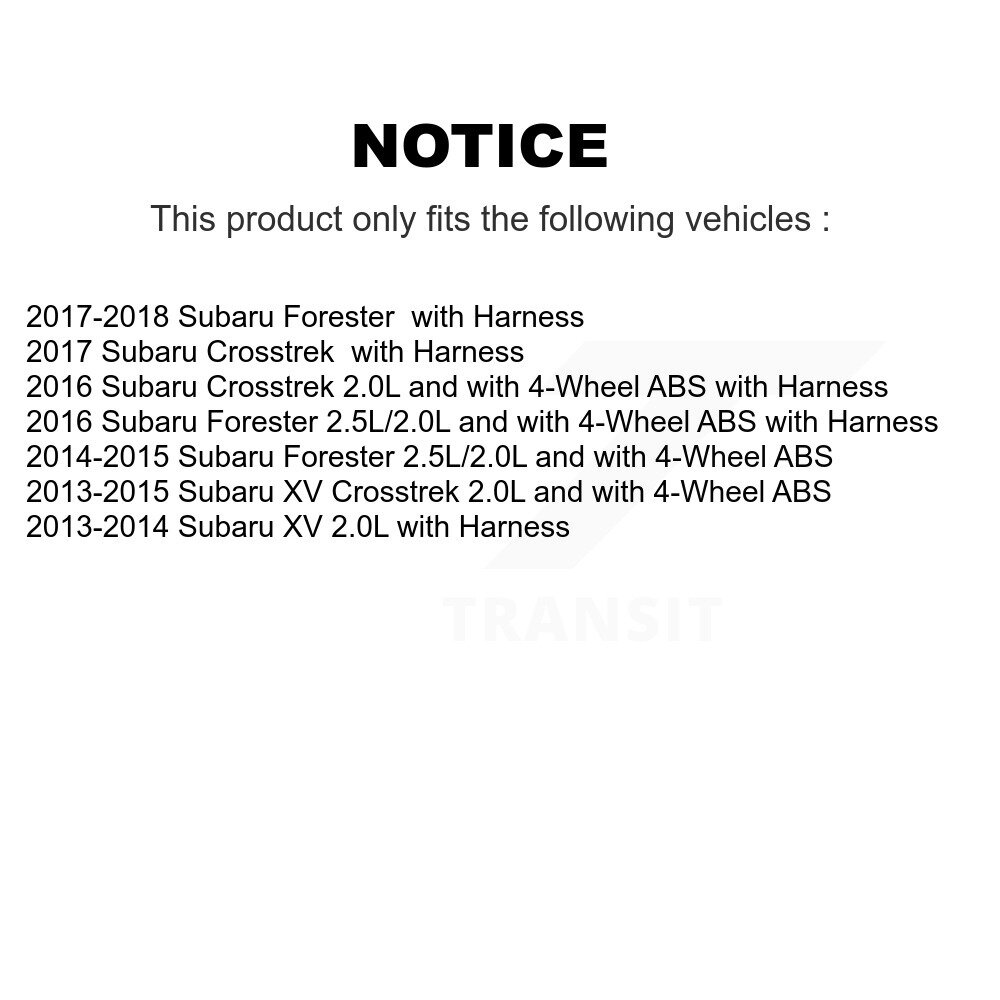 Mpulse - SEN-2ABS2847 - ABS Wheel Speed Sensor
