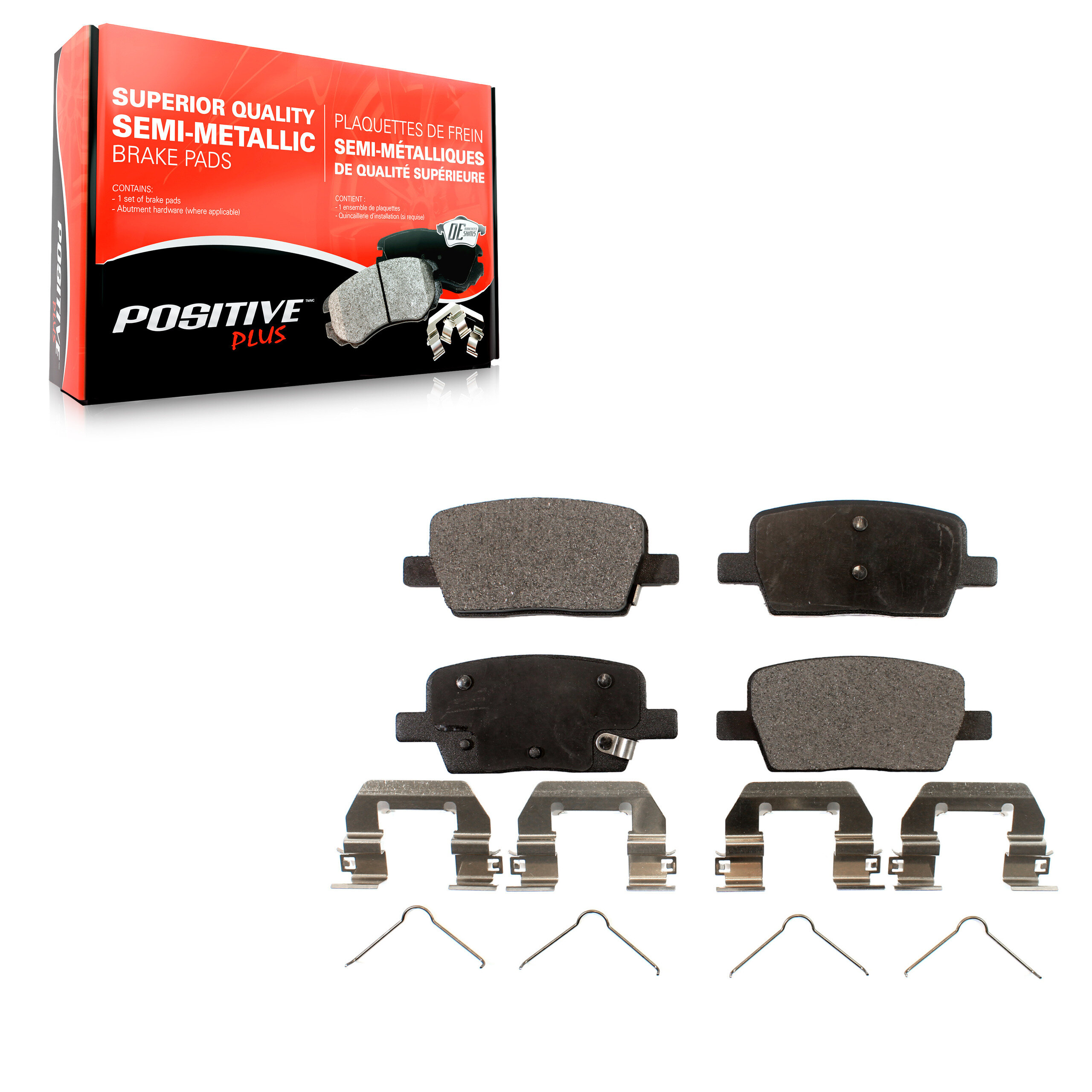 Semi-Metallic Brake Pads