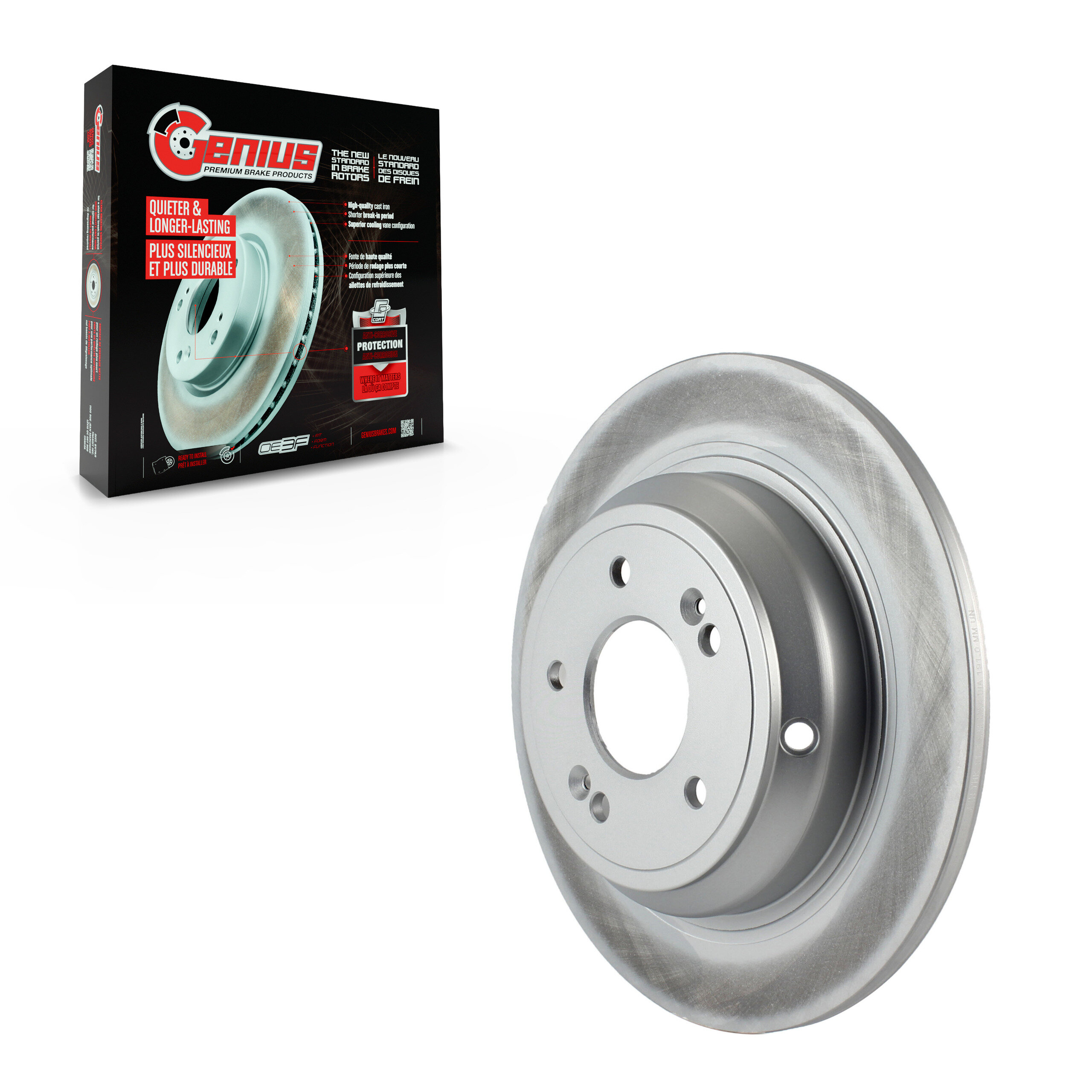 Coated Disc Brake Rotor