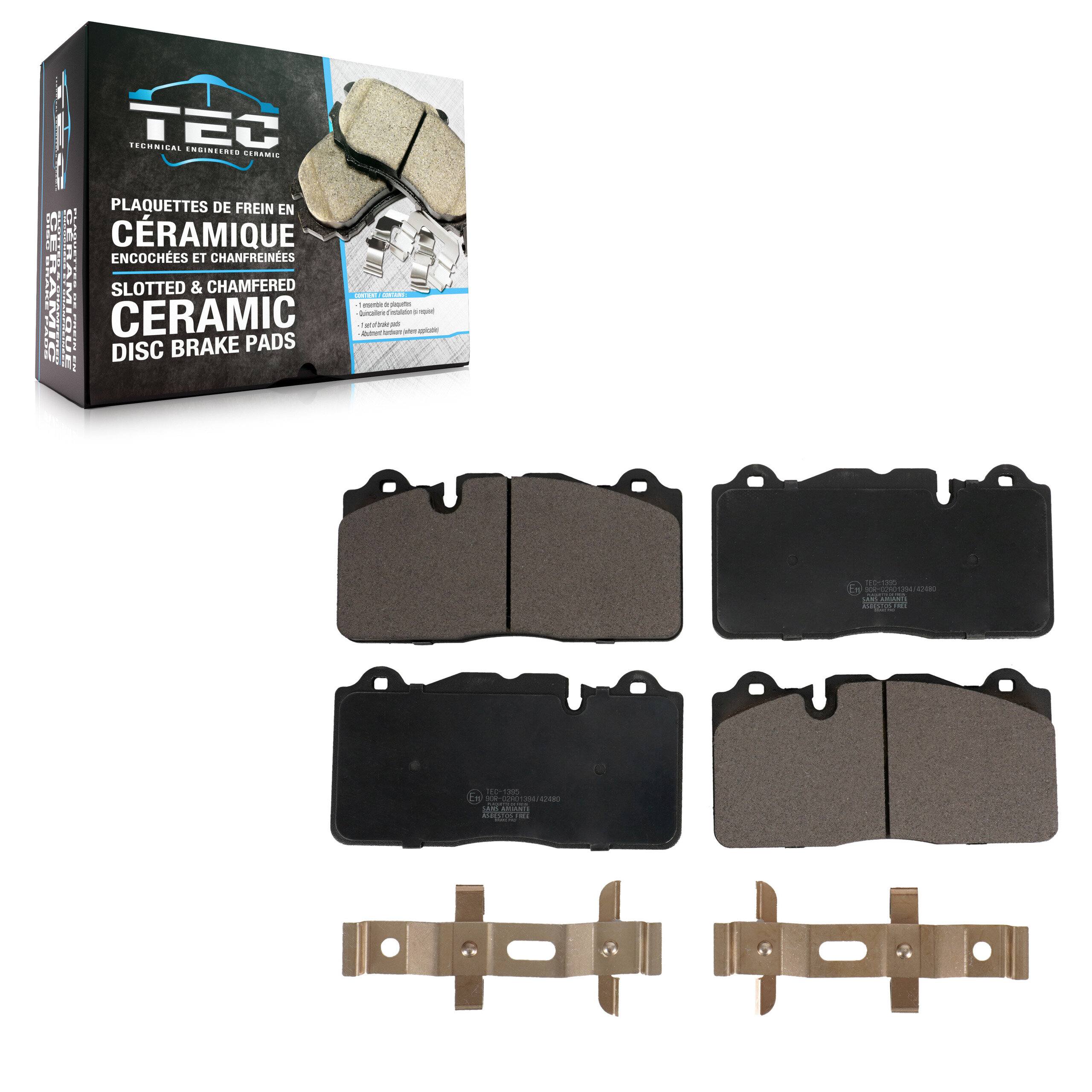 TEC - TEC-1395 - Ceramic Brake Pads