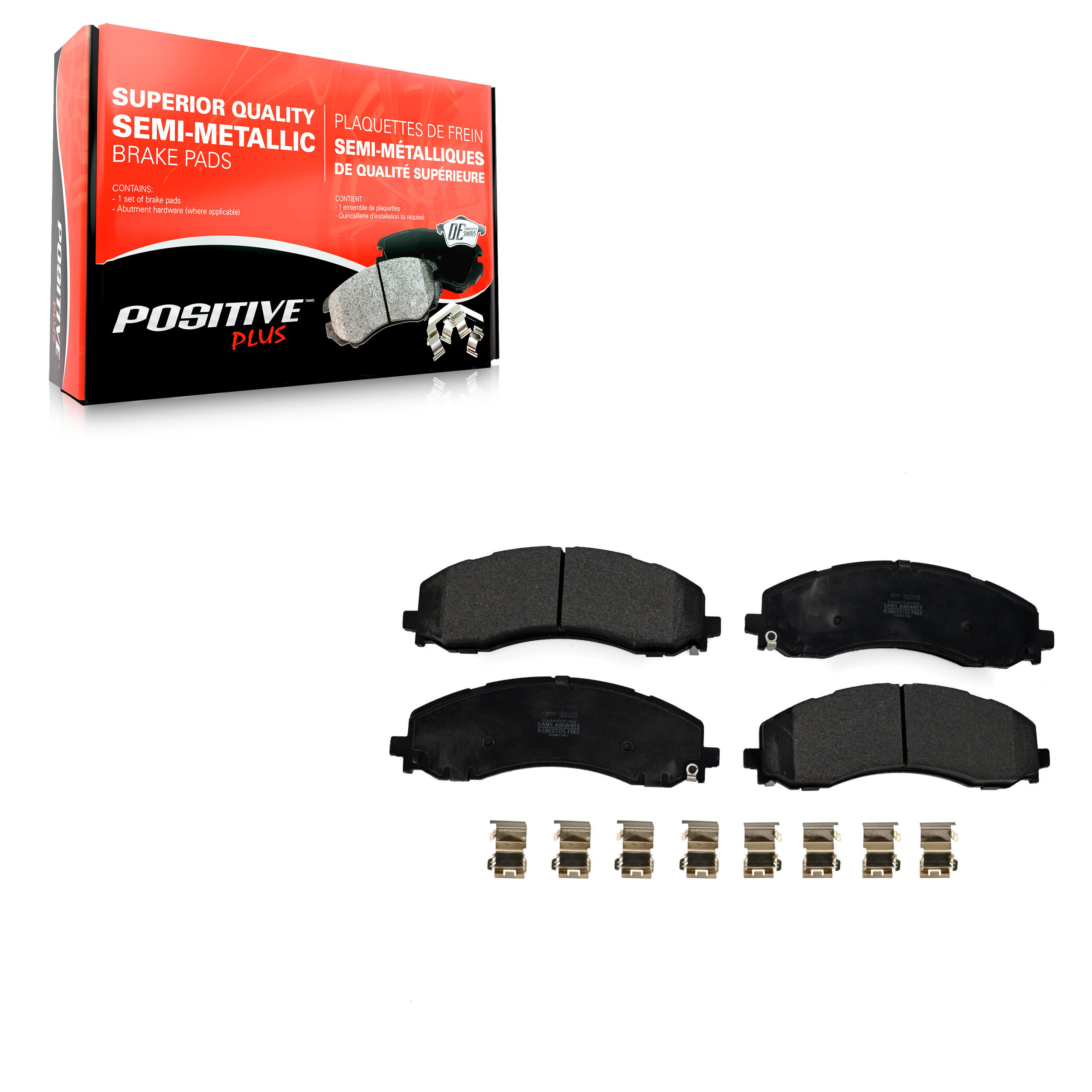 Semi-Metallic Brake Pads