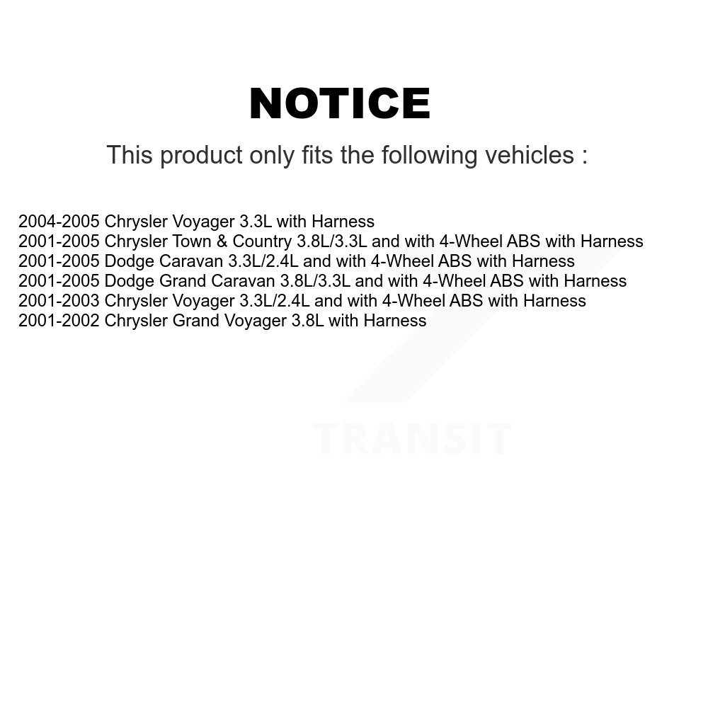 Mpulse - SEN-2ABS0329 - ABS Wheel Speed Sensor
