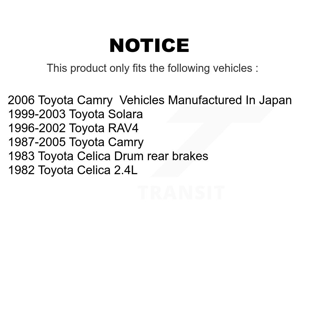 Top Quality - 13-H17287 - Drum Brake Hardware Kit