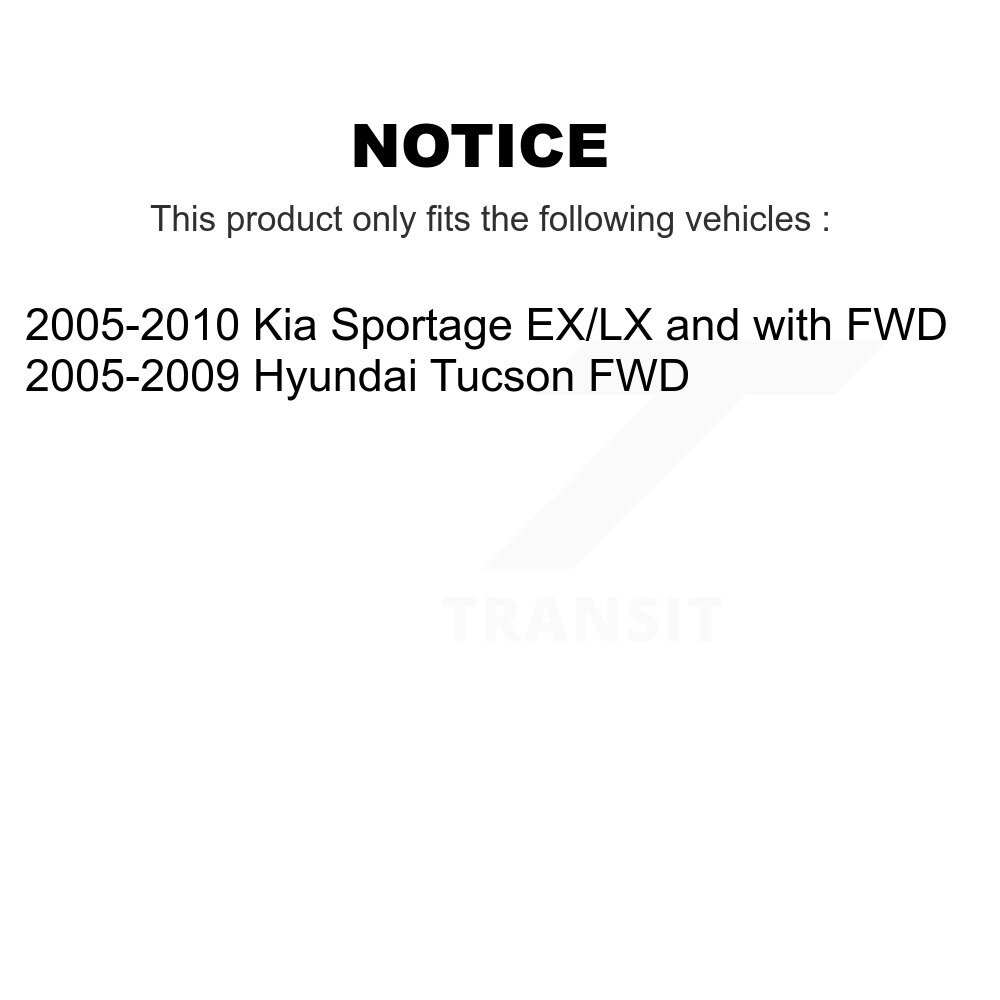Top Quality - 13-H17427 - Parking Brake Hardware Kit