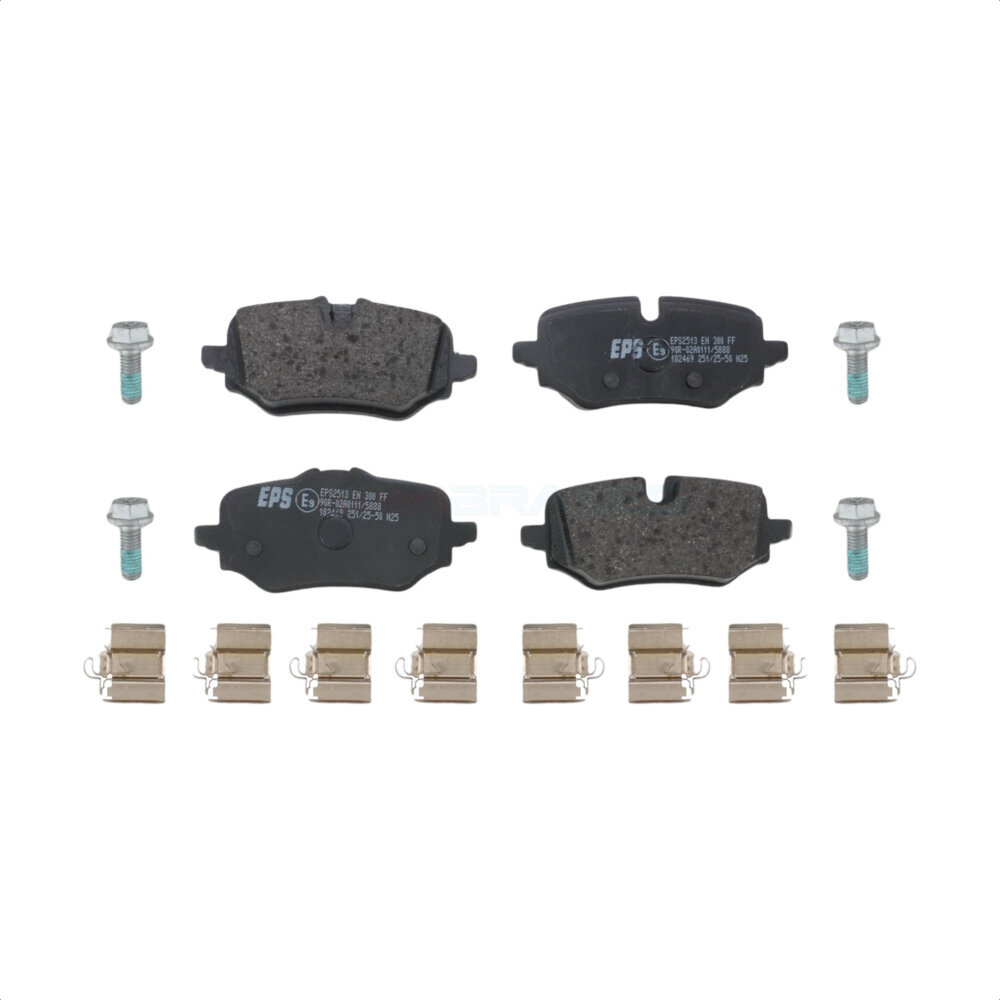 Low-Metallic Brake Pads
