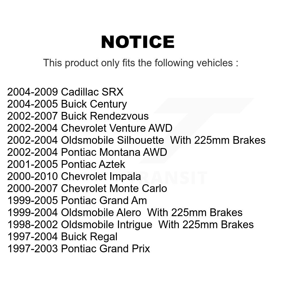 Top Quality - 13-H7320 - Parking Brake Hardware Kit