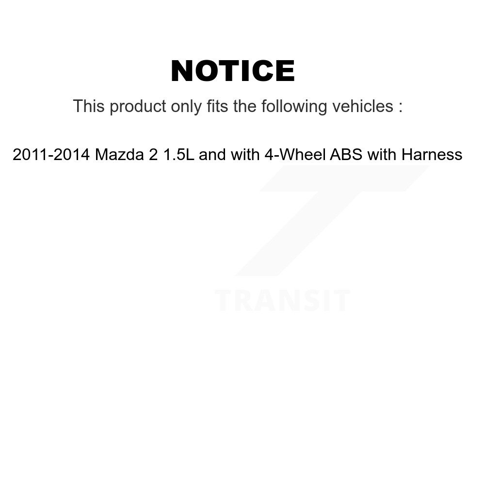 Mpulse - SEN-2ABS2548 - ABS Wheel Speed Sensor