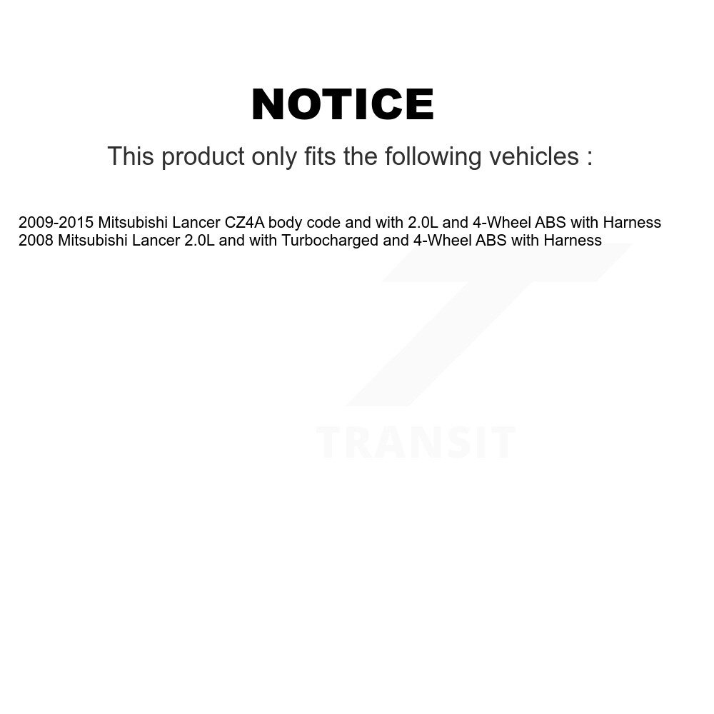 Mpulse - SEN-2ABS2625 - ABS Wheel Speed Sensor
