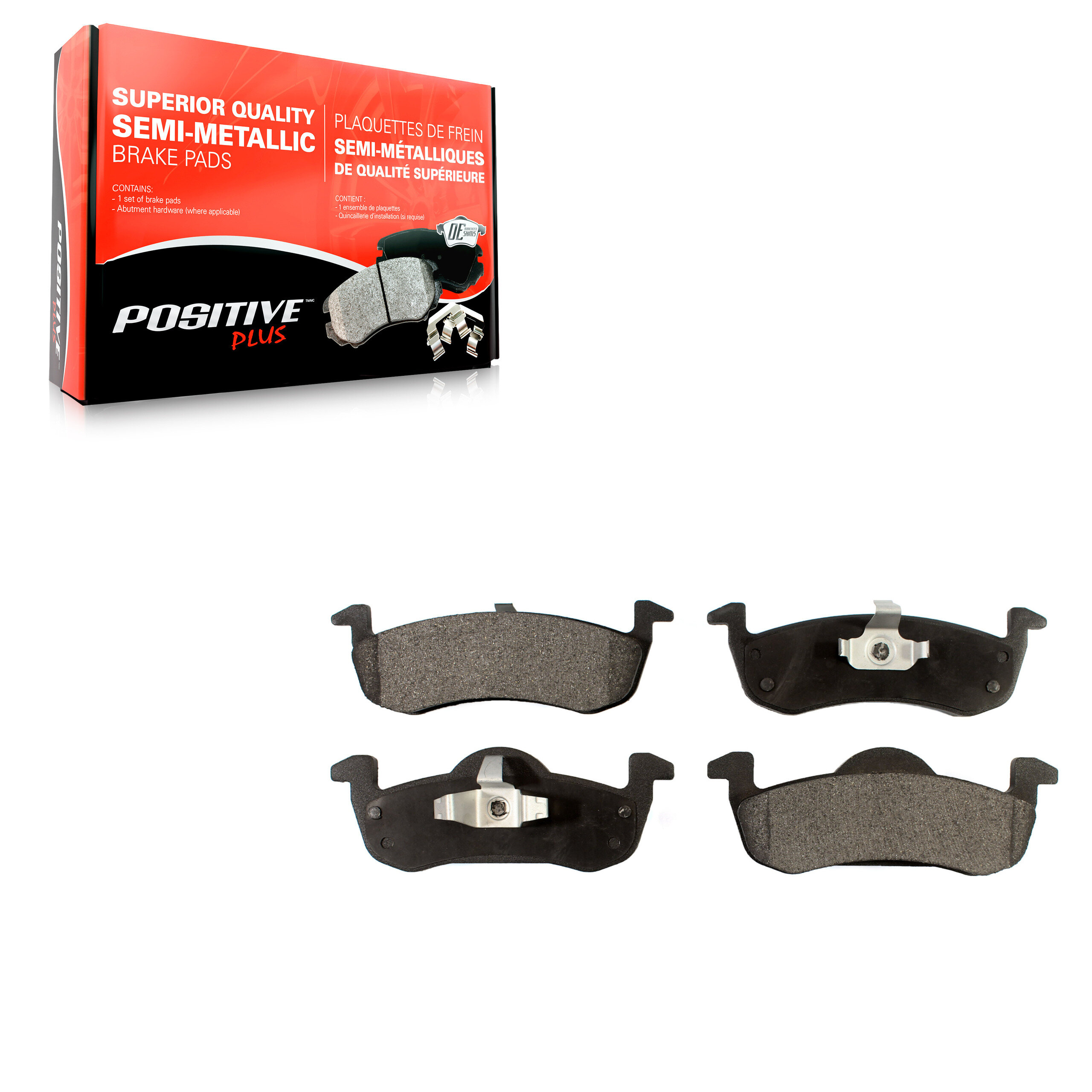 Semi-Metallic Brake Pads