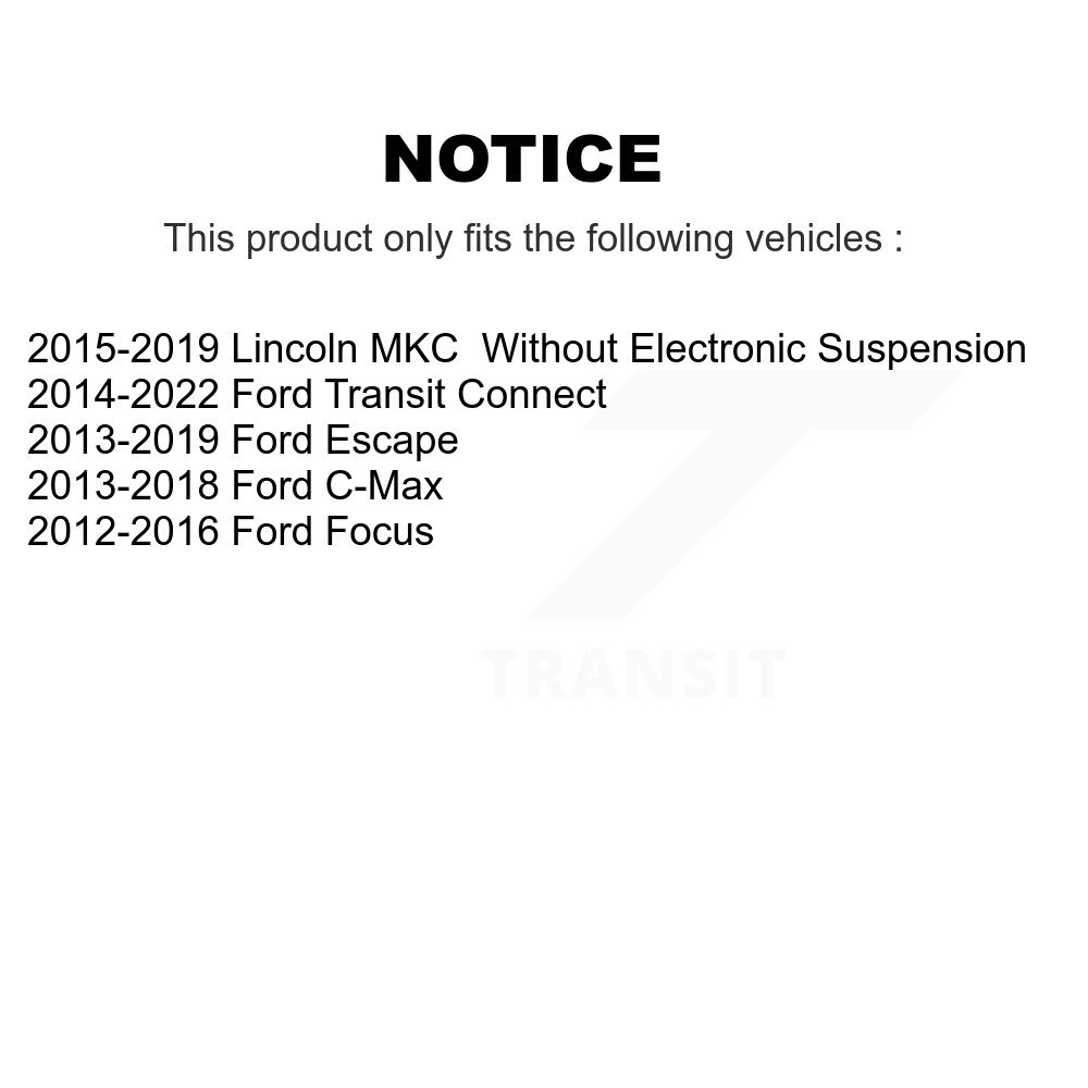 Top Quality - 73-908961 - Suspension Strut Hardware Kit