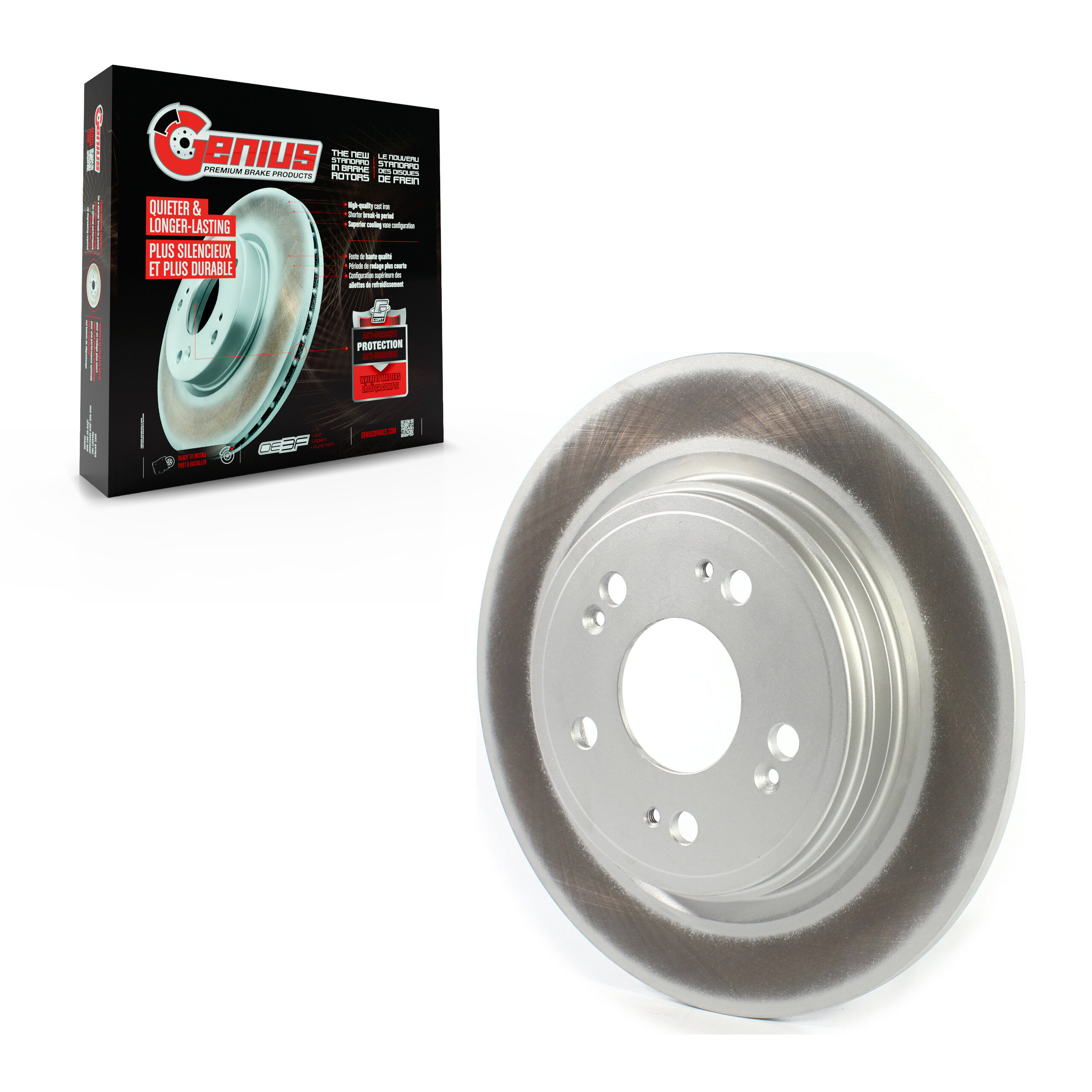 Coated Disc Brake Rotor