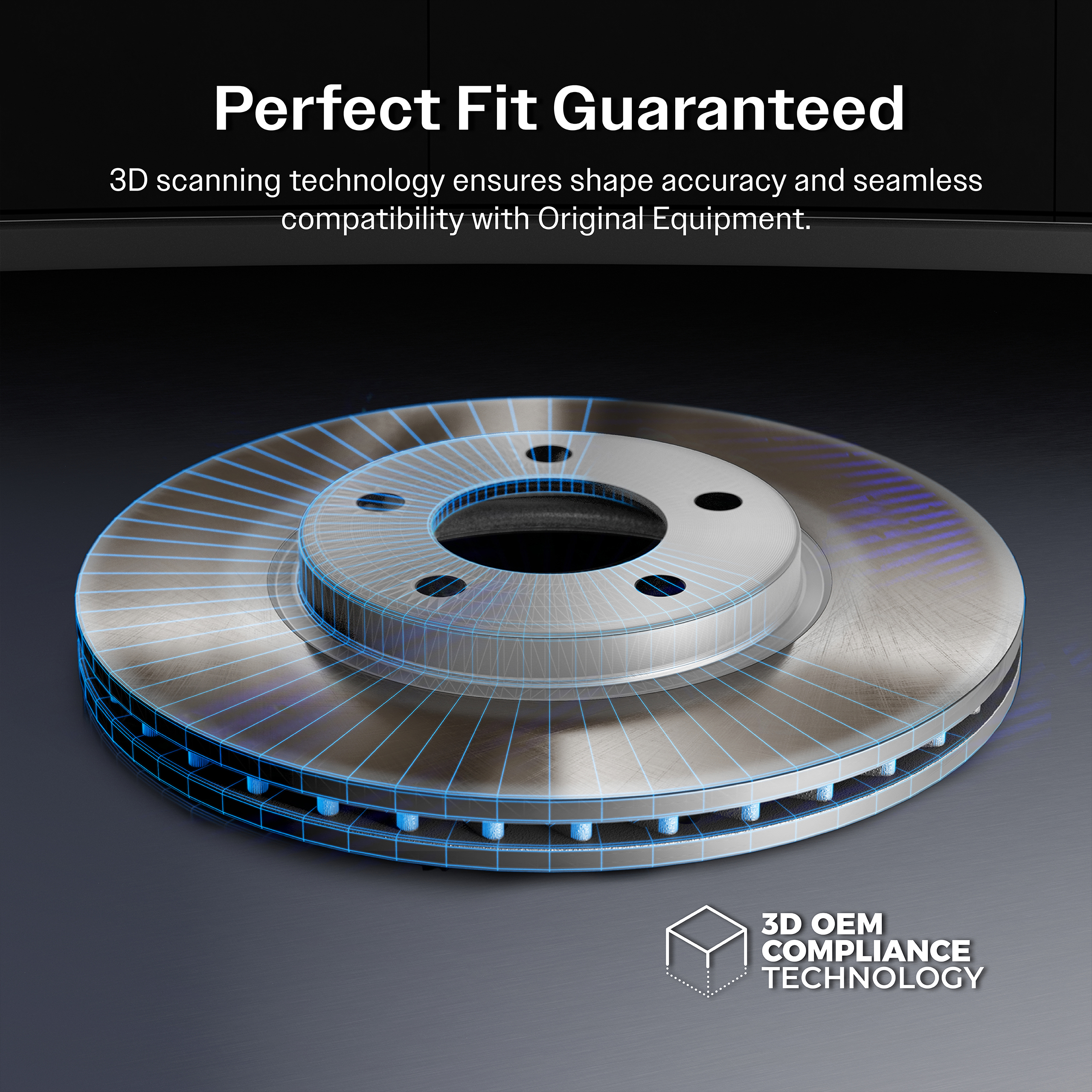 GENIUS - GCR-981020 - Coated Disc Brake Rotor