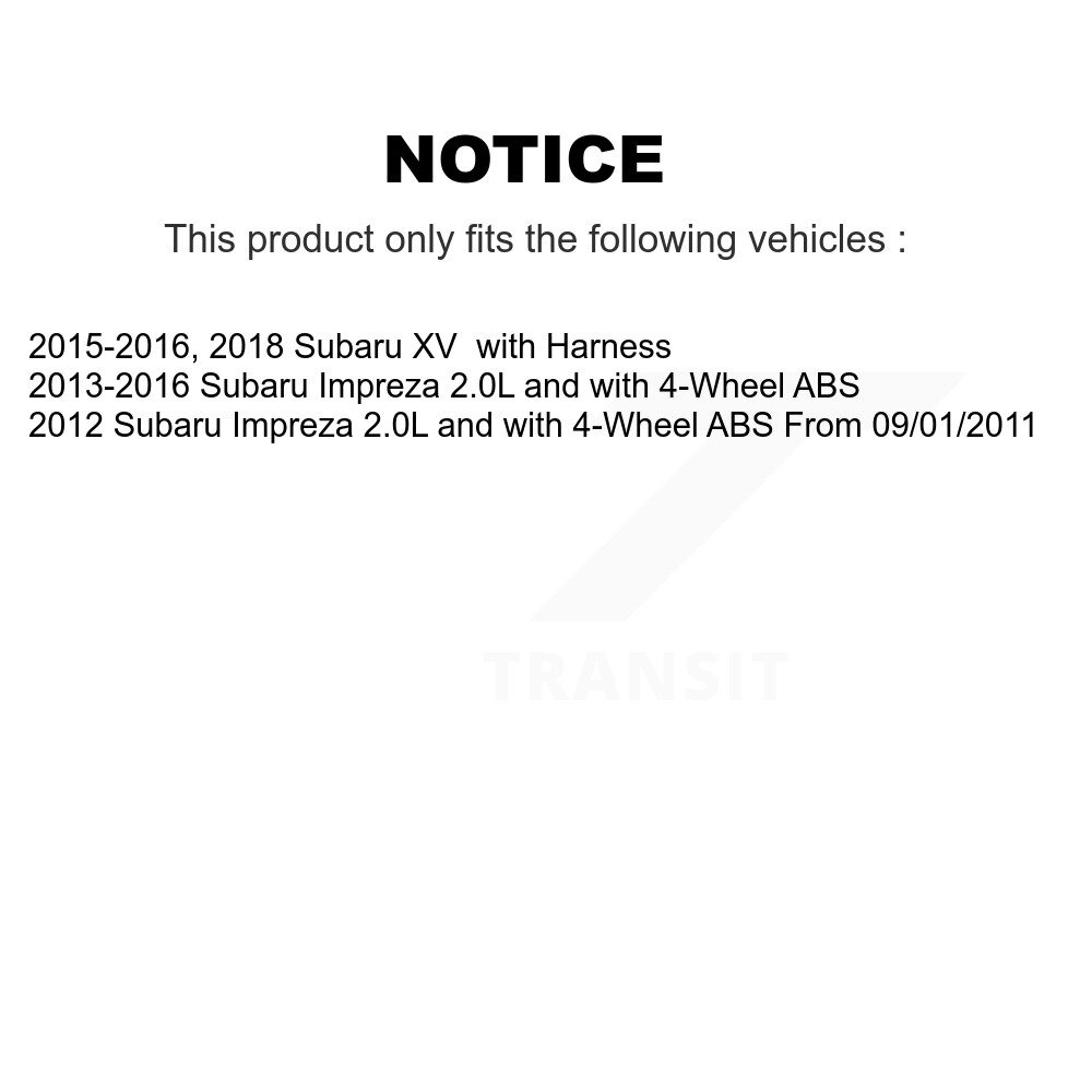 Mpulse - SEN-2ABS2727 - ABS Wheel Speed Sensor