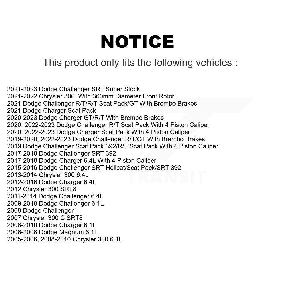 GENIUS - GCR-780389 - Coated Disc Brake Rotor