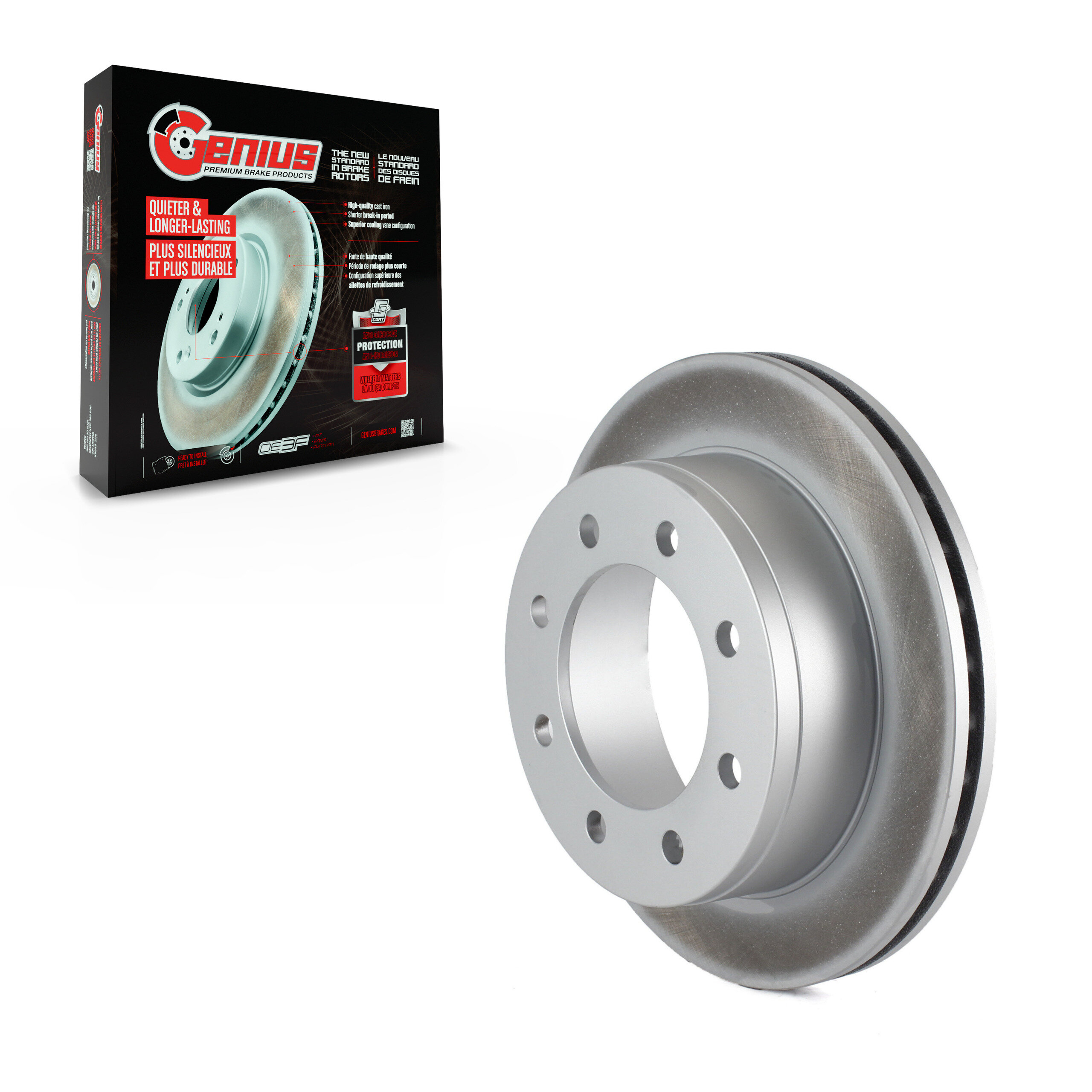 Coated Disc Brake Rotor