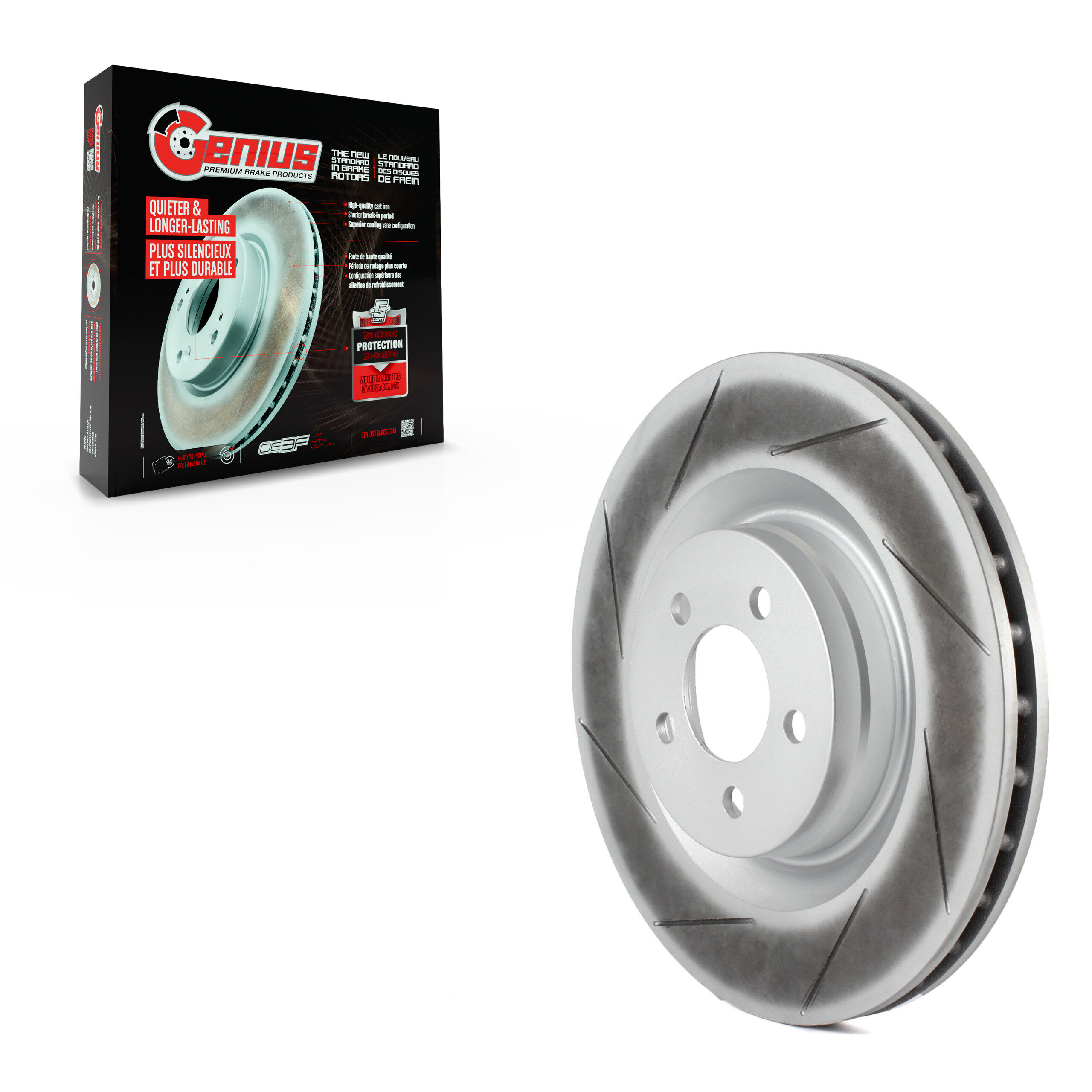 Coated Disc Brake Rotor