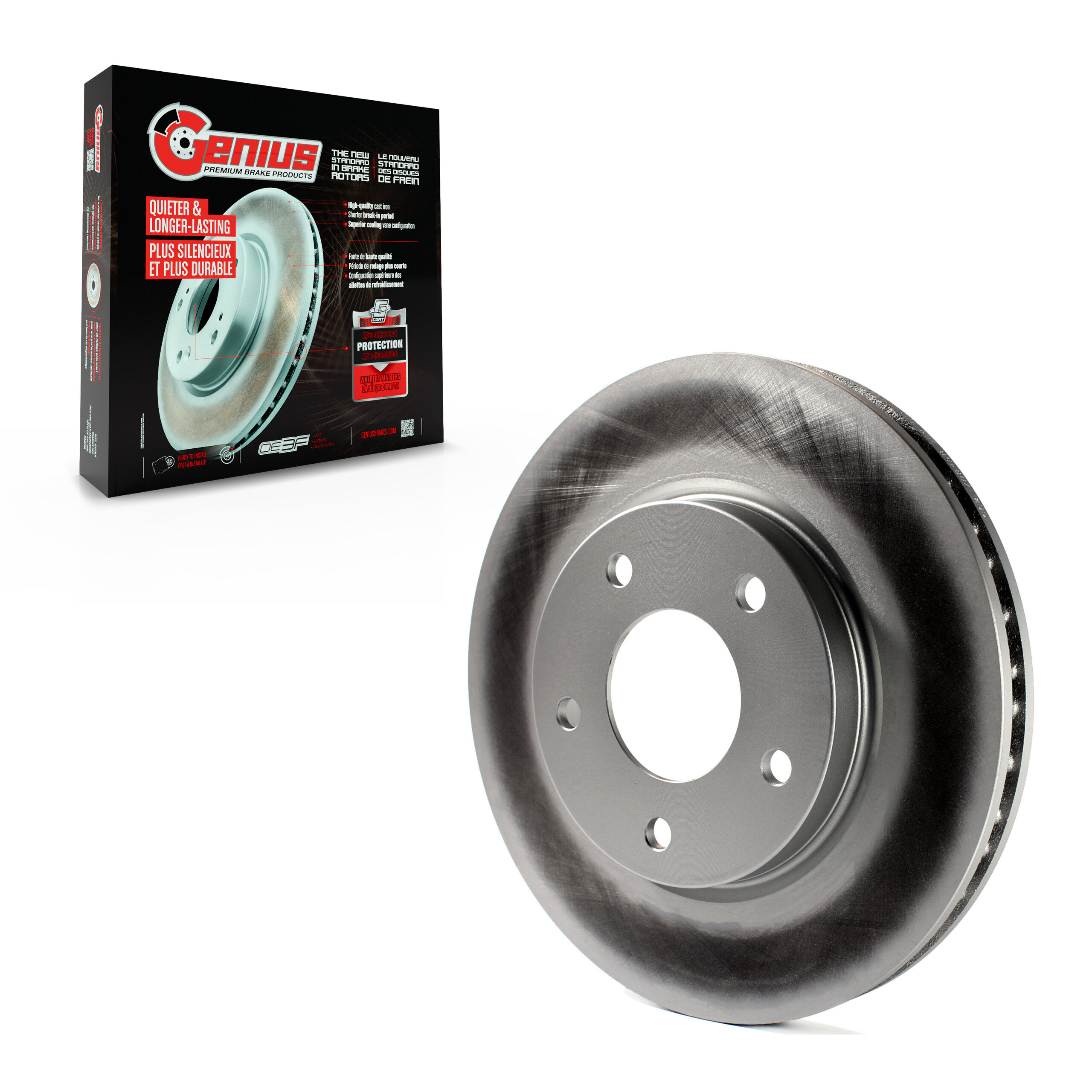 Coated Disc Brake Rotor