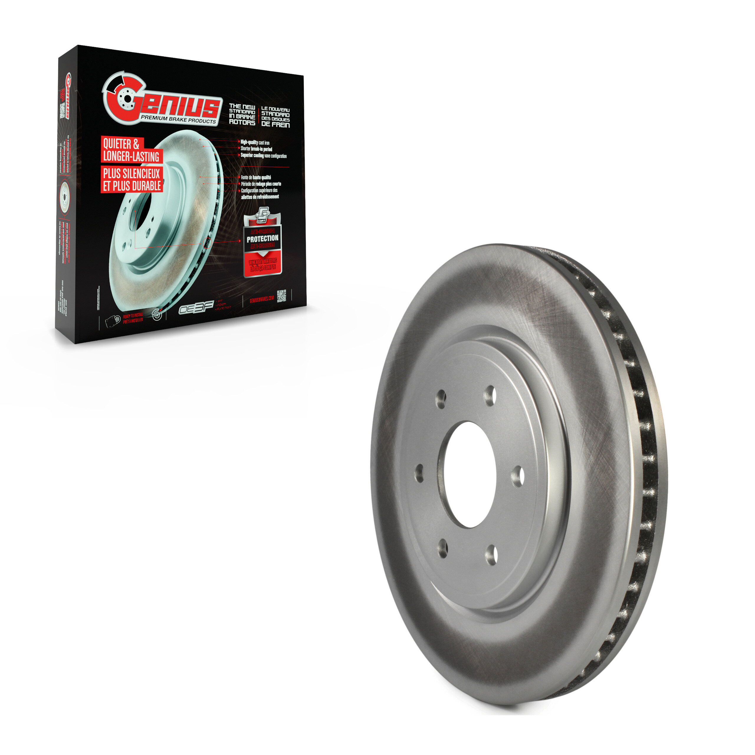 Coated Disc Brake Rotor