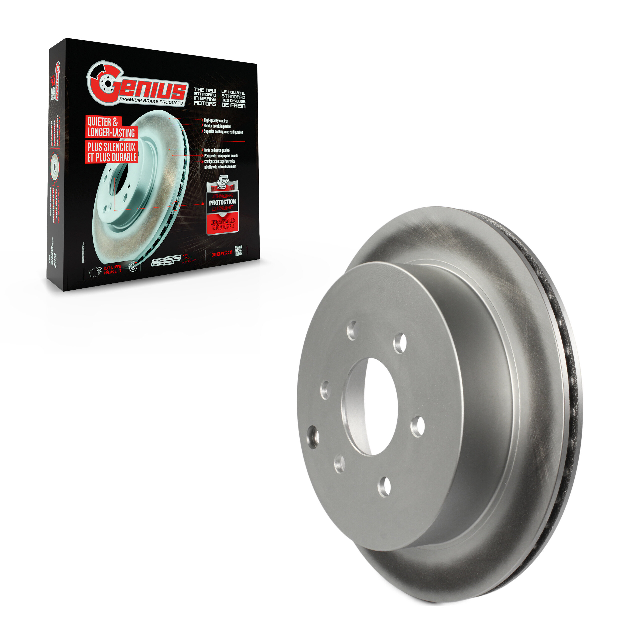 Coated Disc Brake Rotor