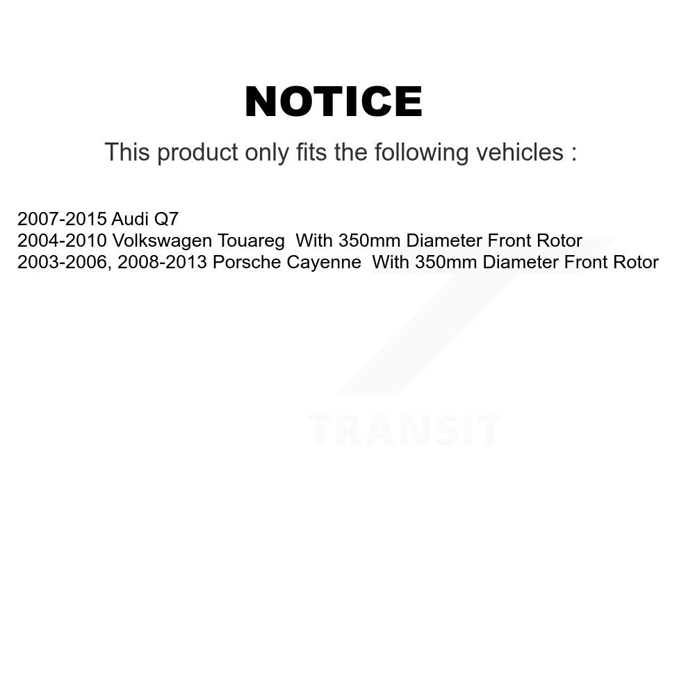 GENIUS - GCR-980311 - Coated Disc Brake Rotor