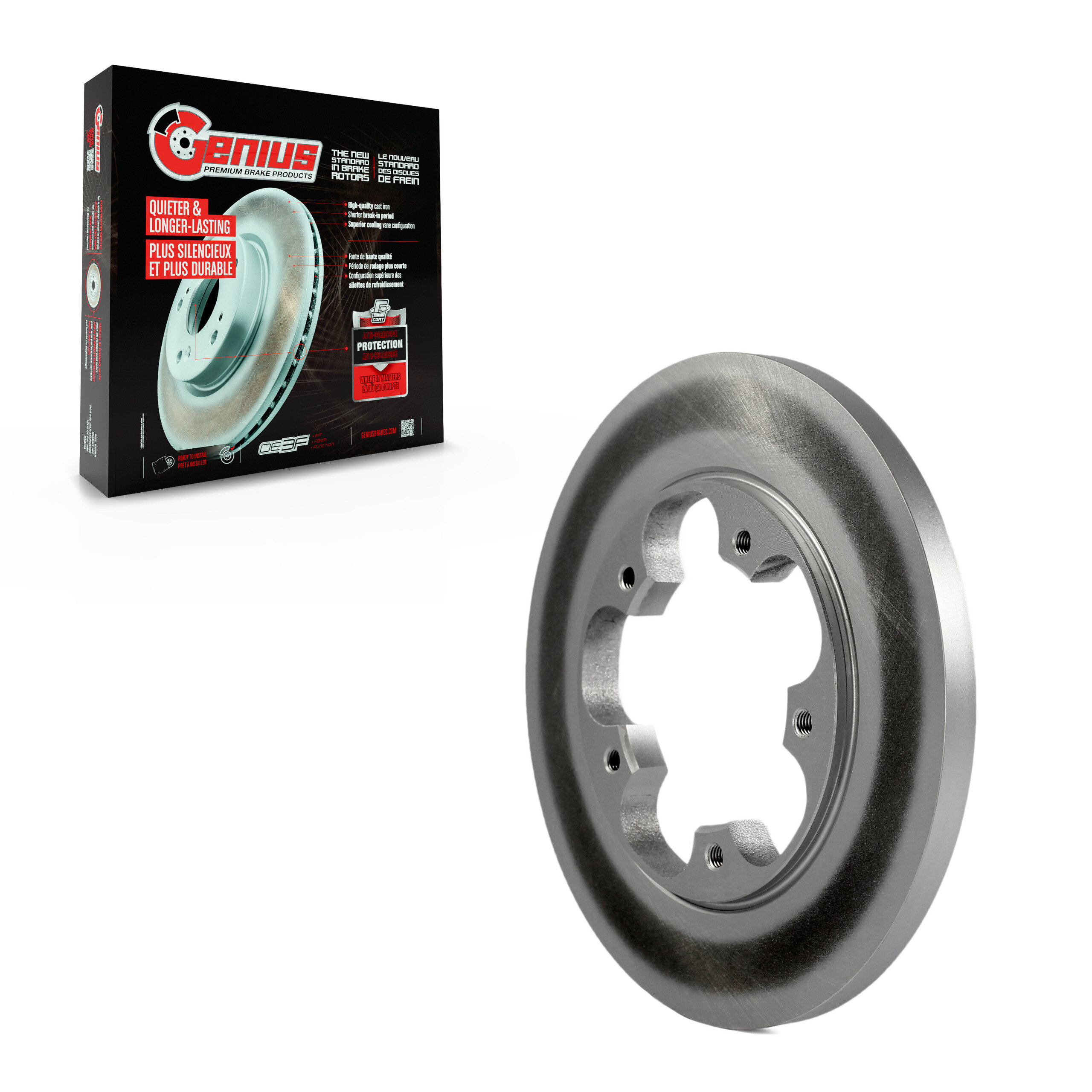 Coated Disc Brake Rotor