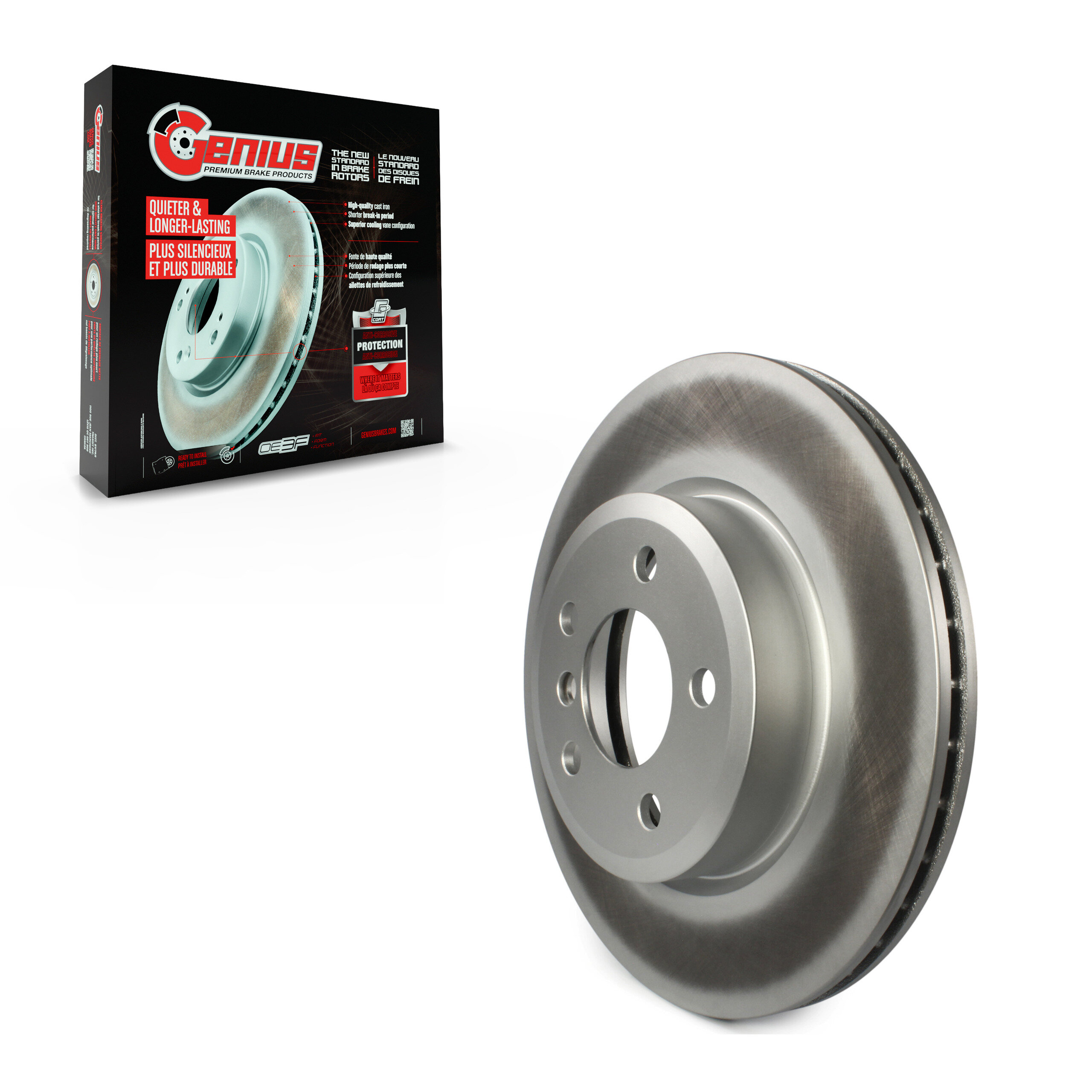 Coated Disc Brake Rotor