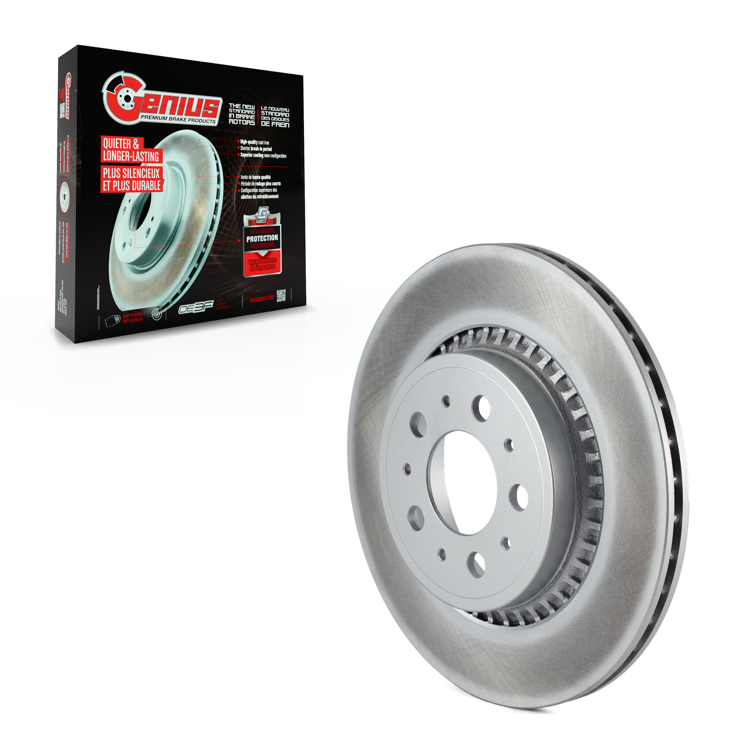 Coated Disc Brake Rotor