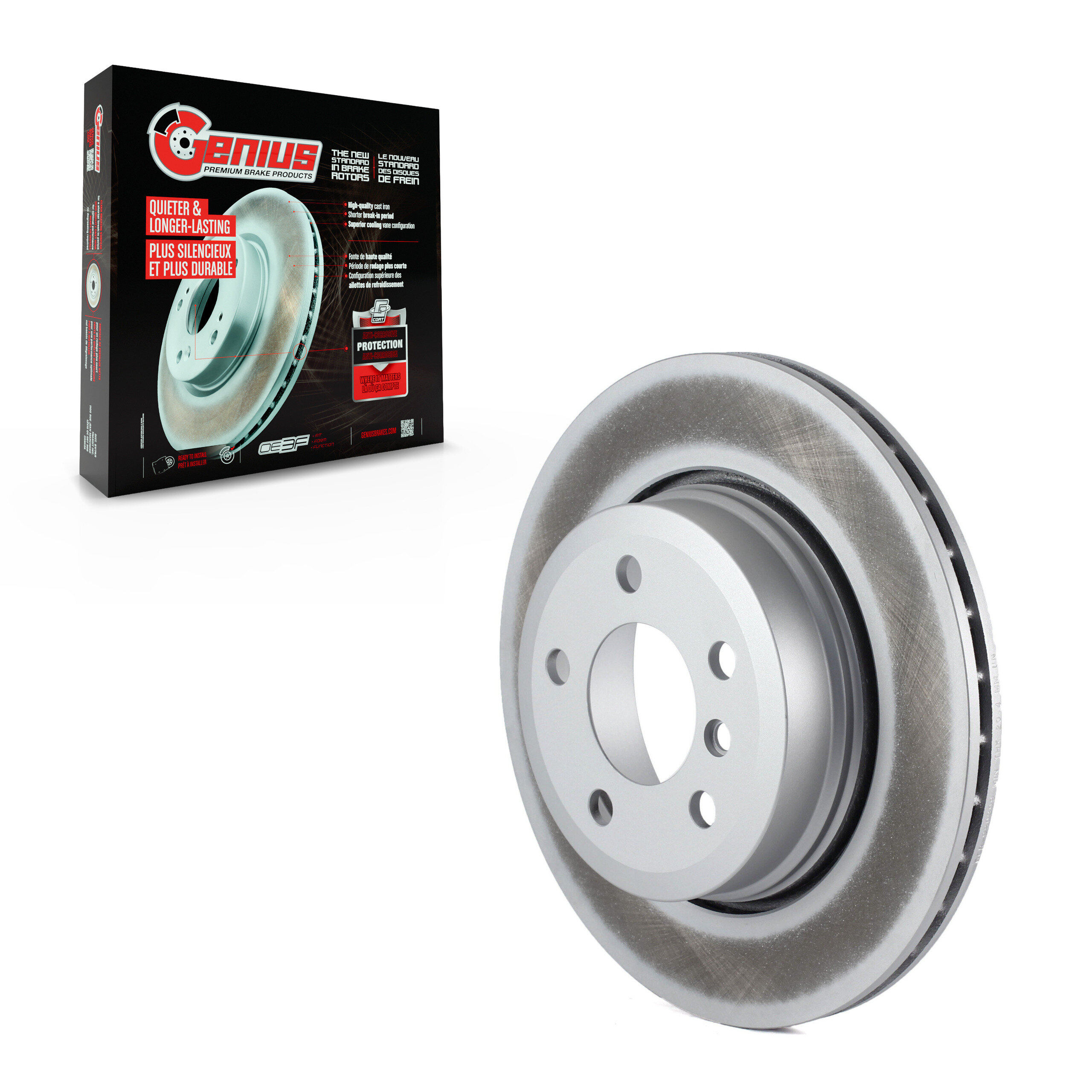 Coated Disc Brake Rotor
