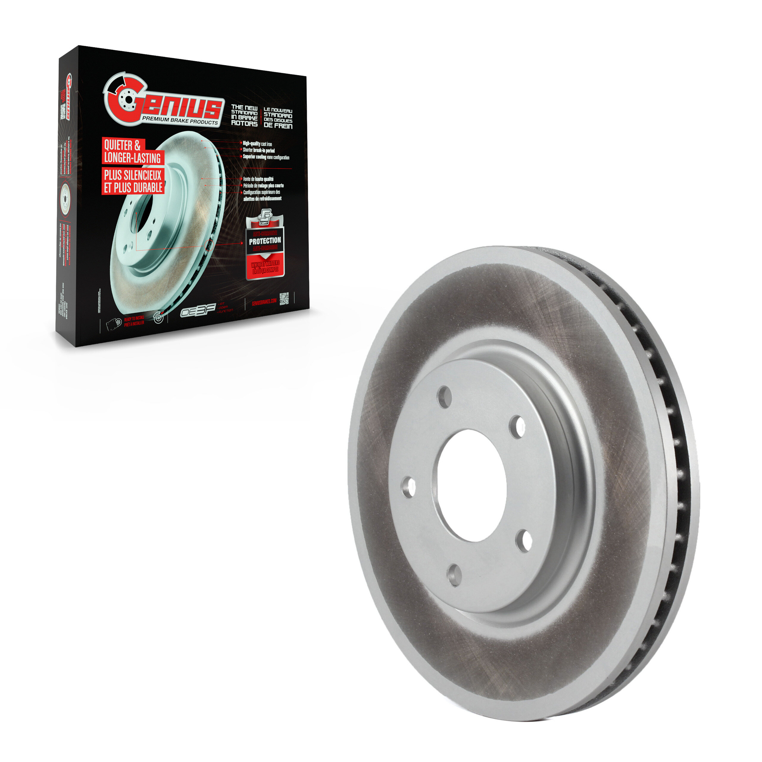 Coated Disc Brake Rotor