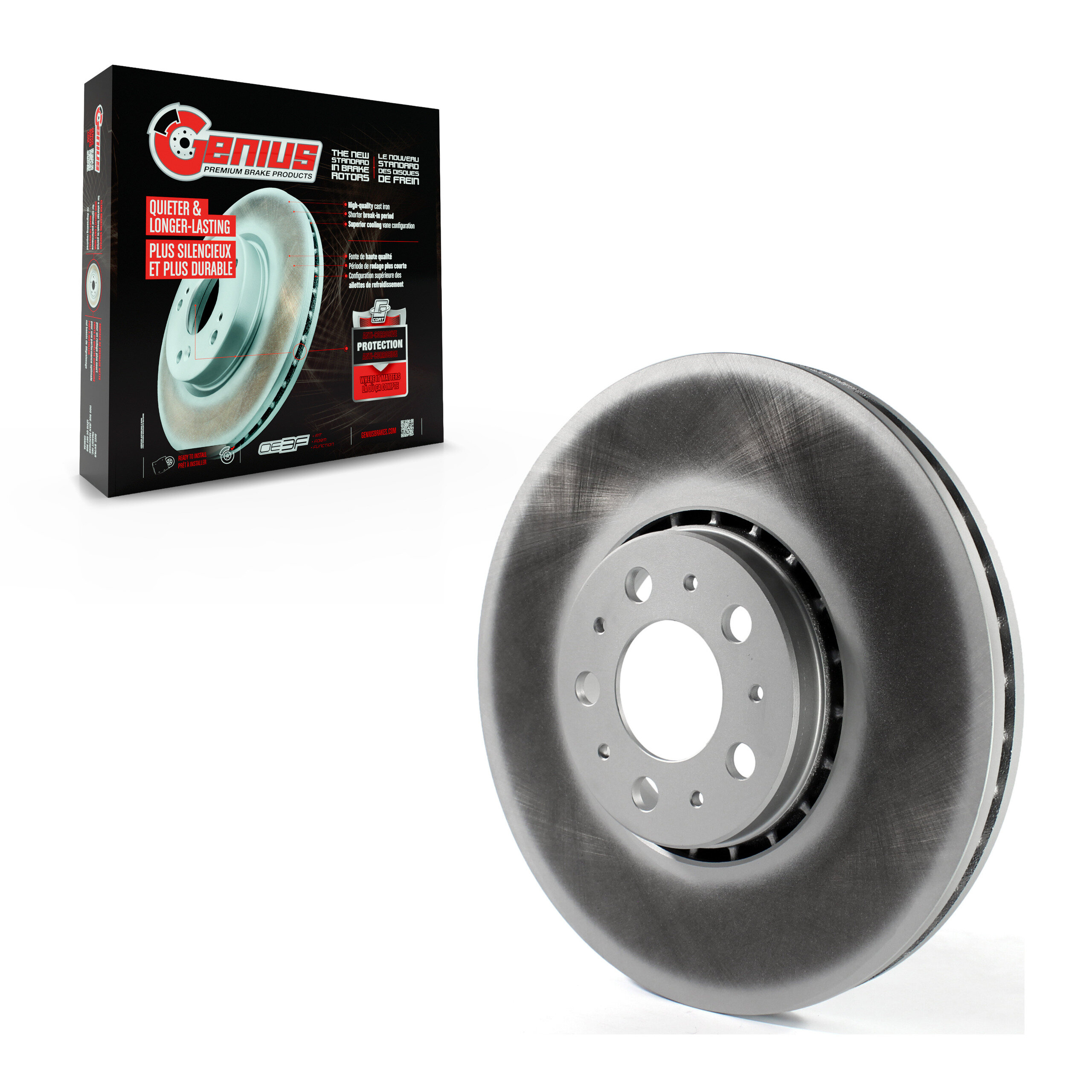 Coated Disc Brake Rotor