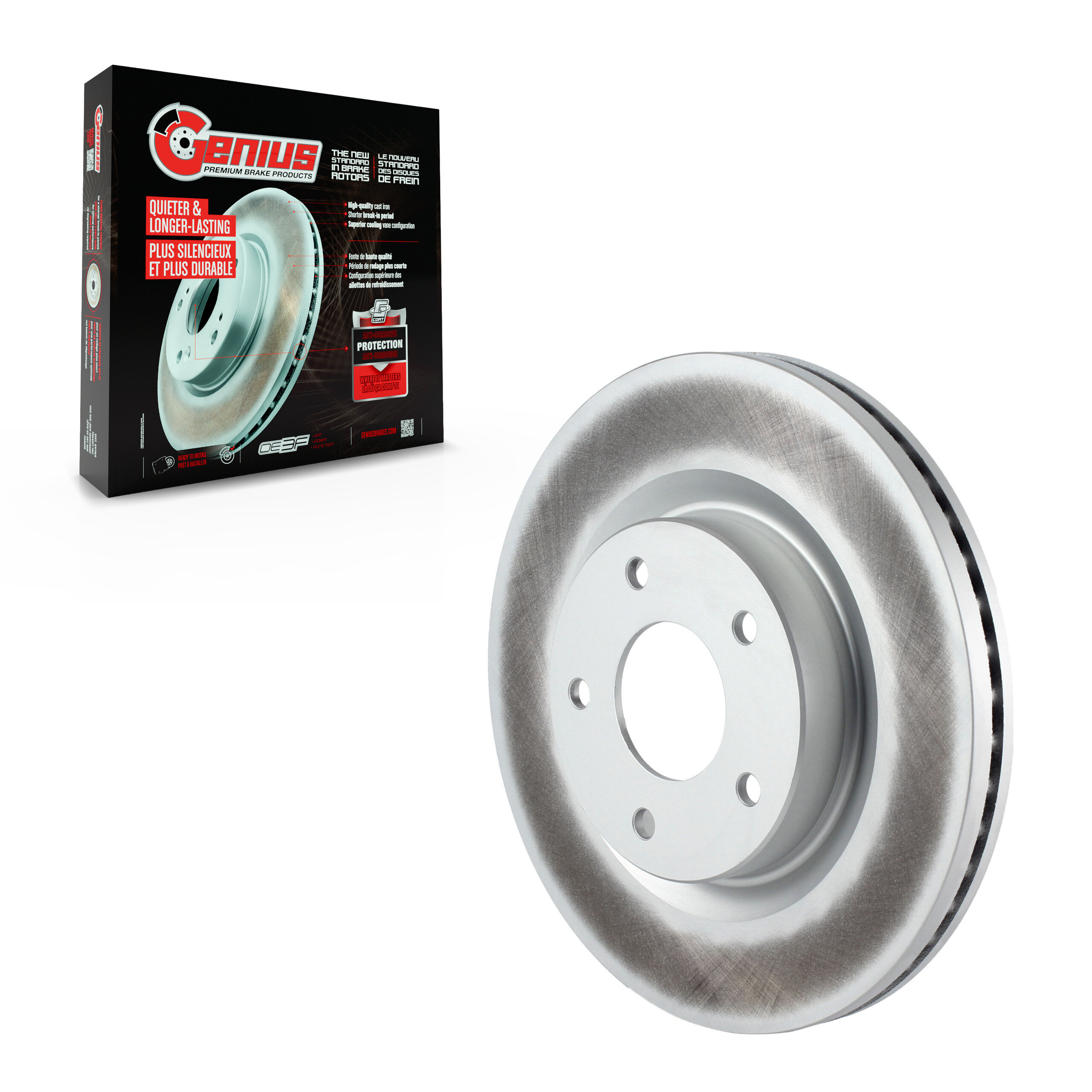 Coated Disc Brake Rotor