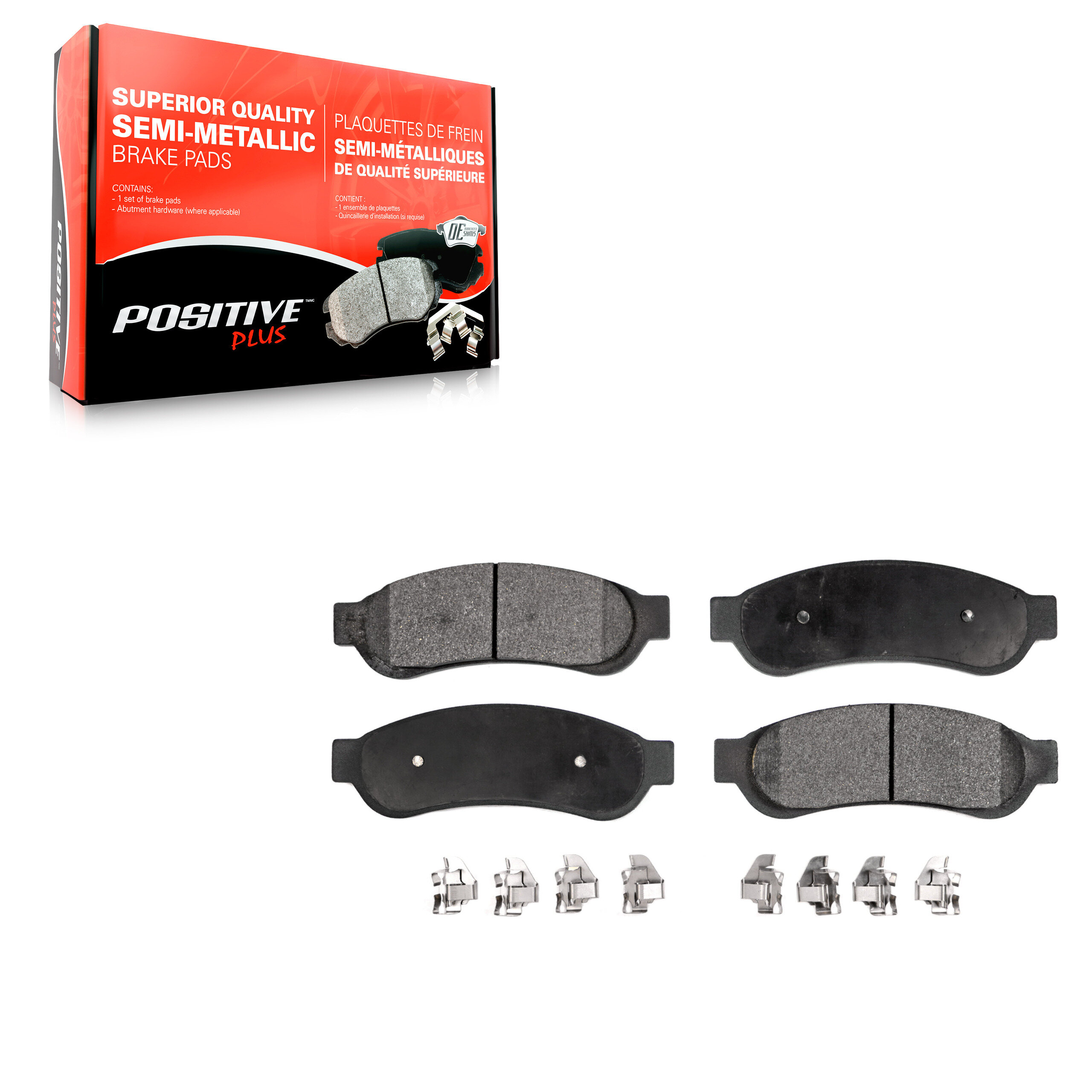 Semi-Metallic Brake Pads