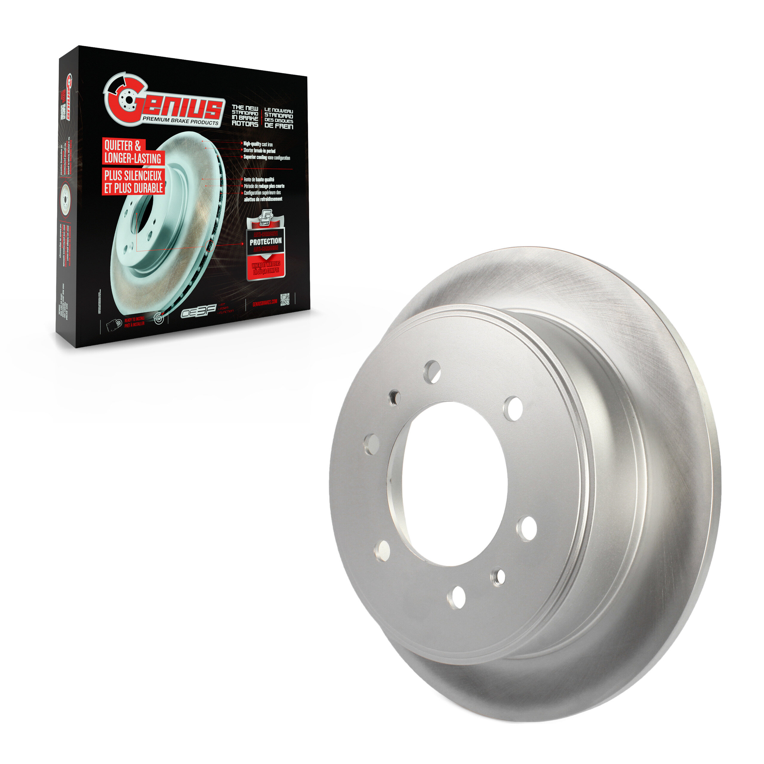 Coated Disc Brake Rotor