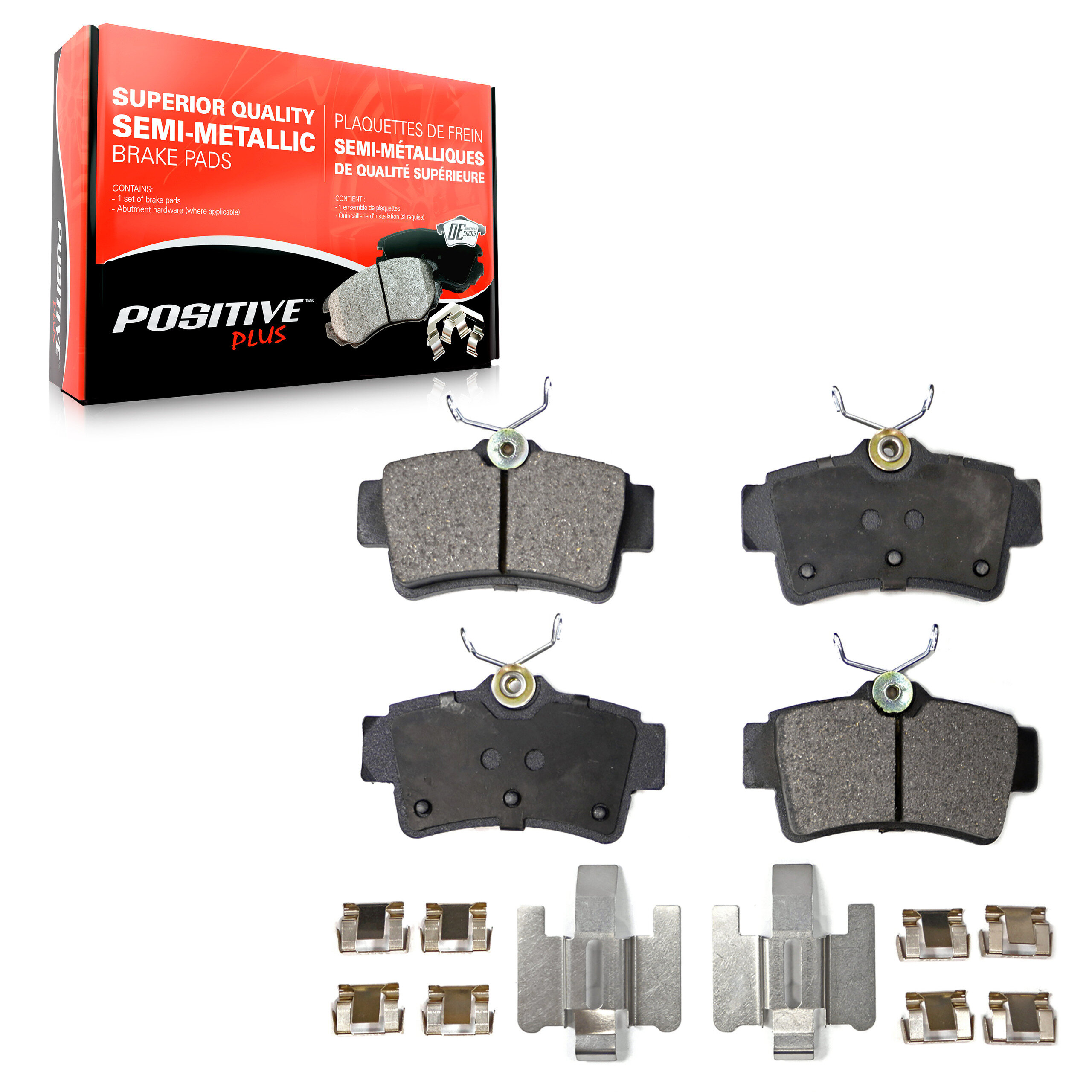 Semi-Metallic Brake Pads