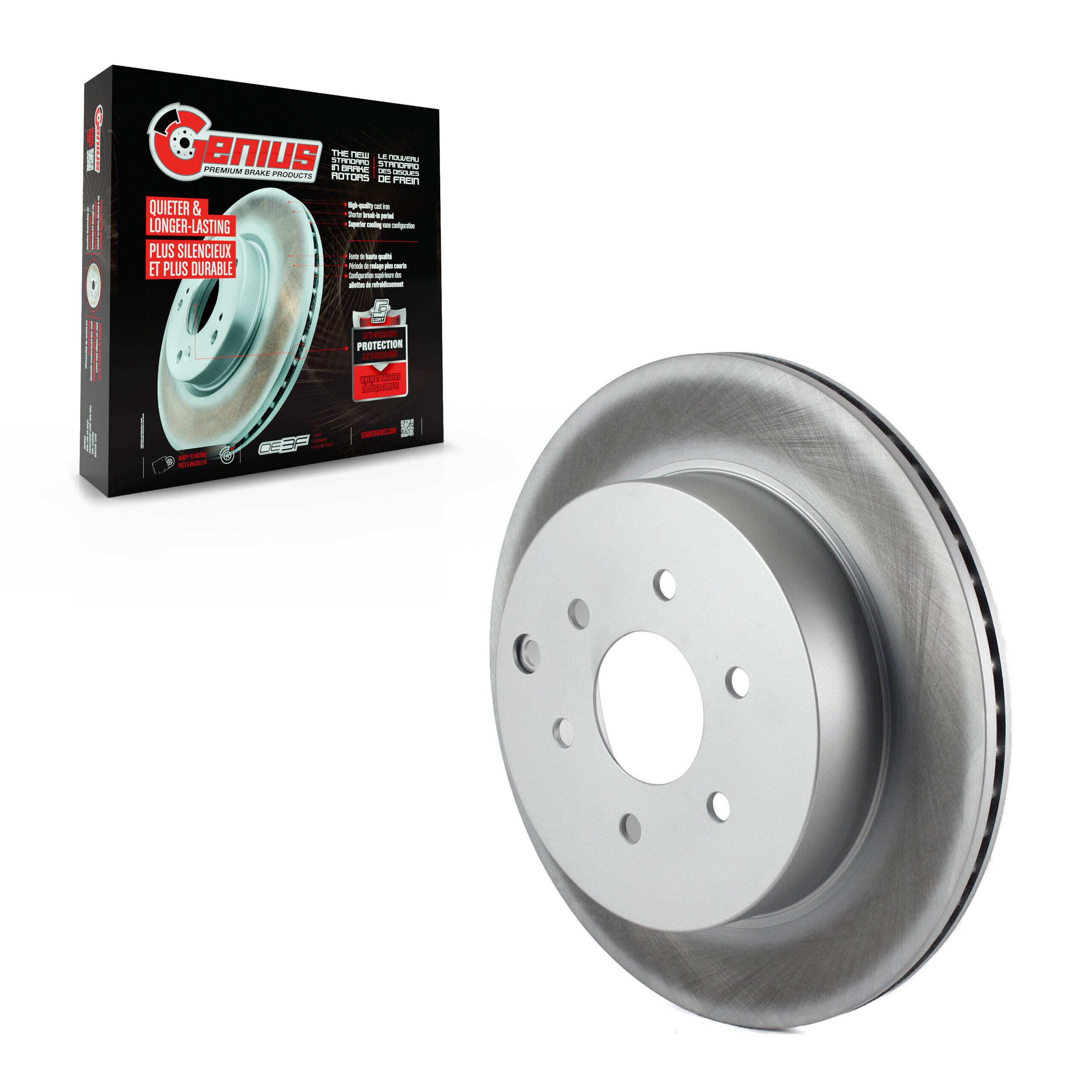 Coated Disc Brake Rotor