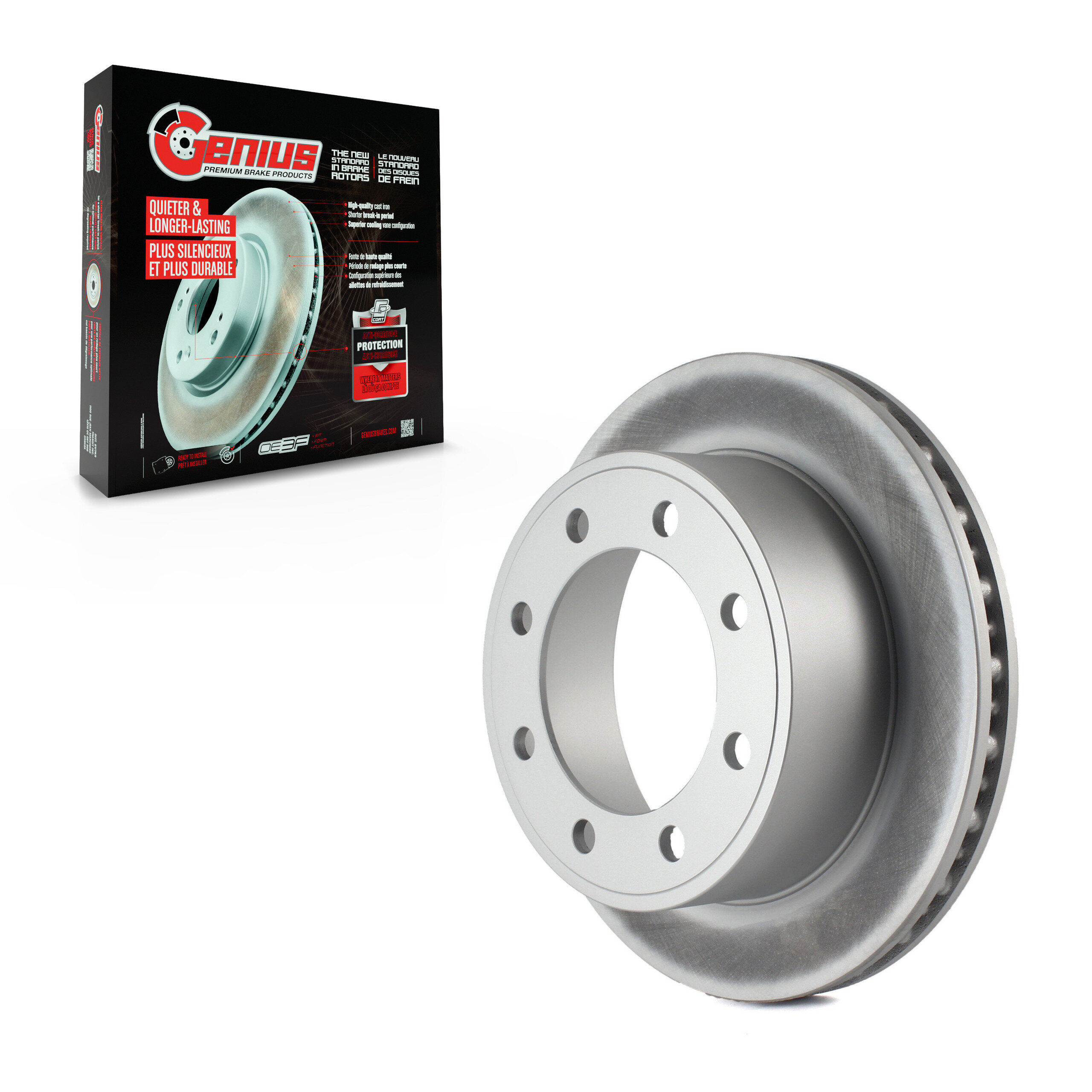Coated Disc Brake Rotor