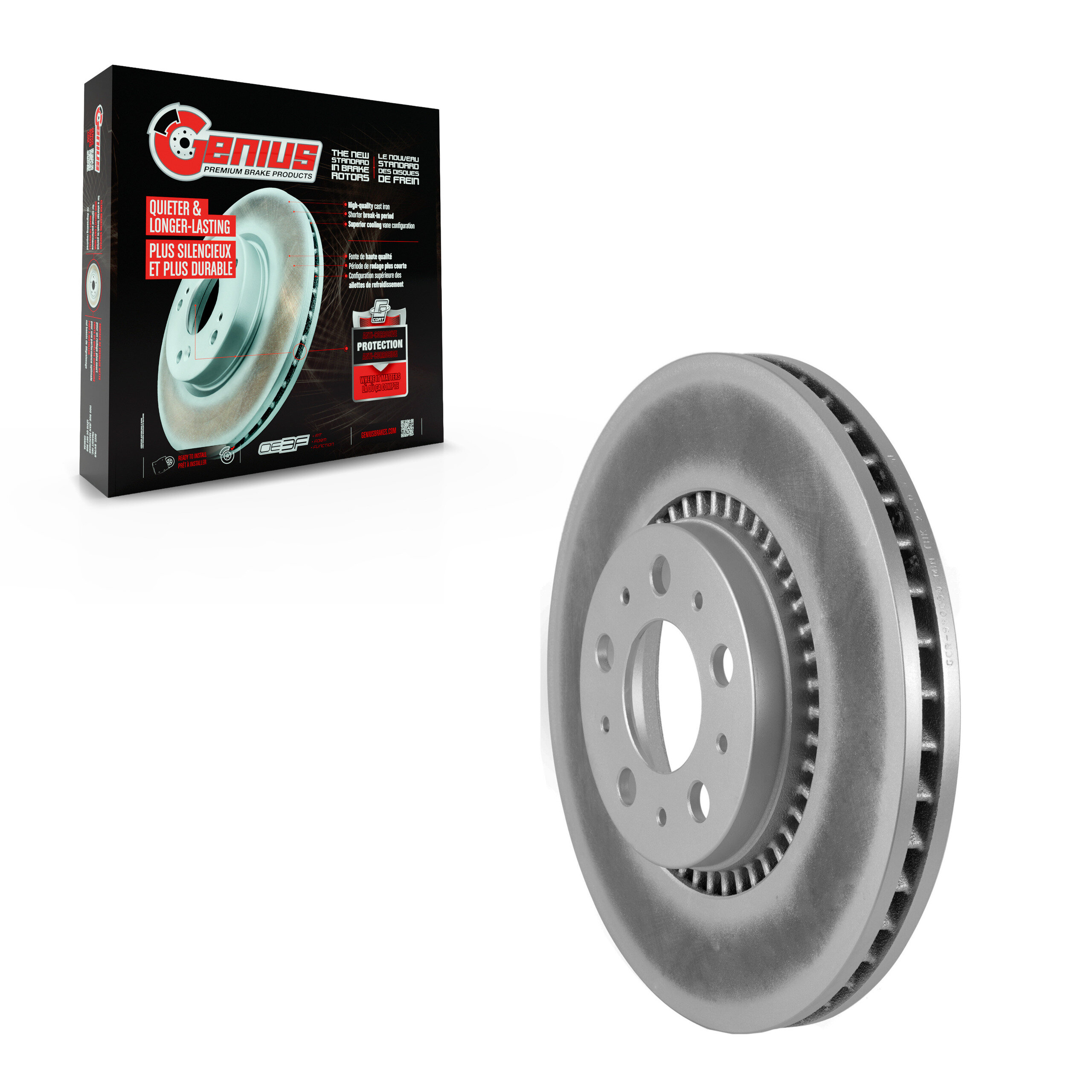 Coated Disc Brake Rotor