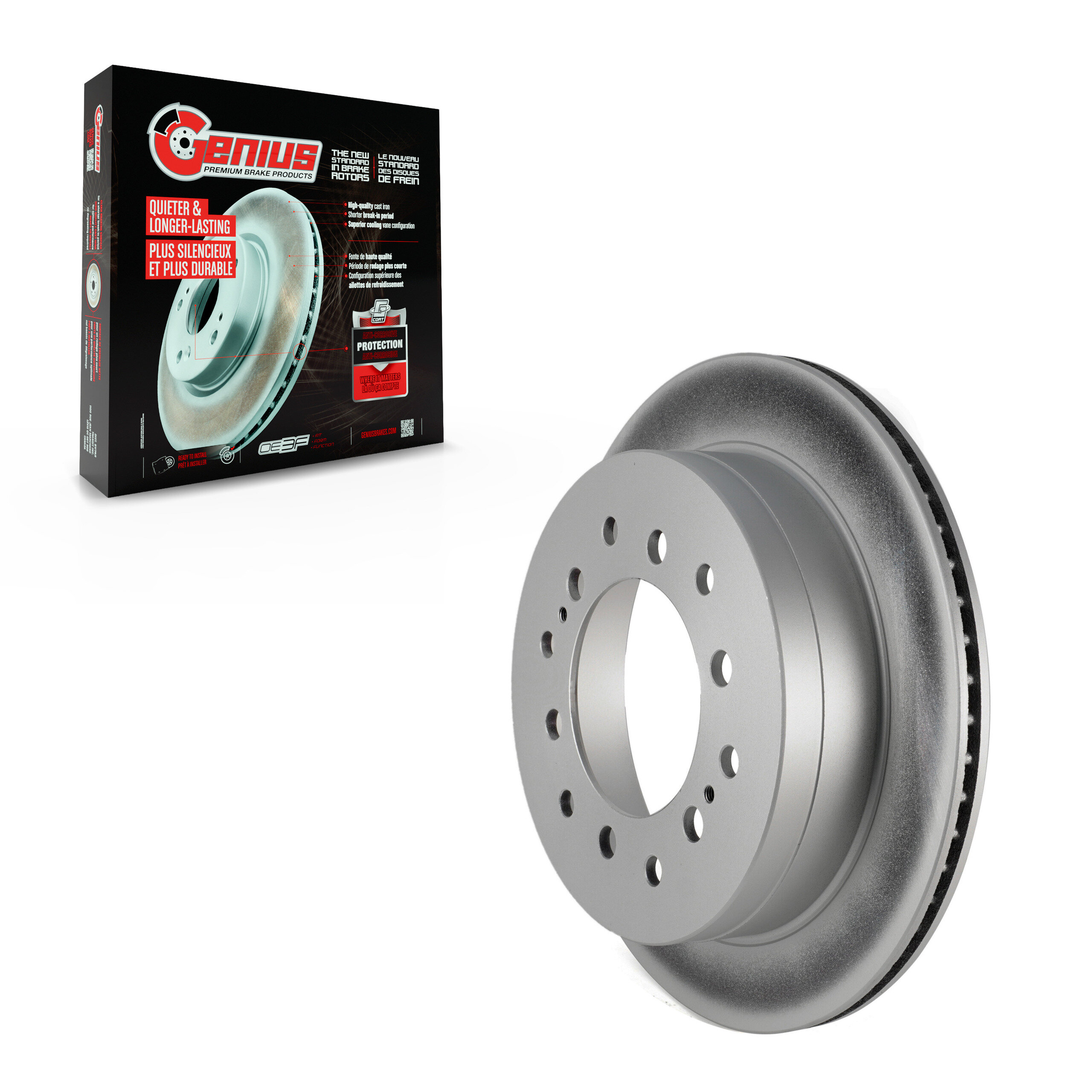Coated Disc Brake Rotor