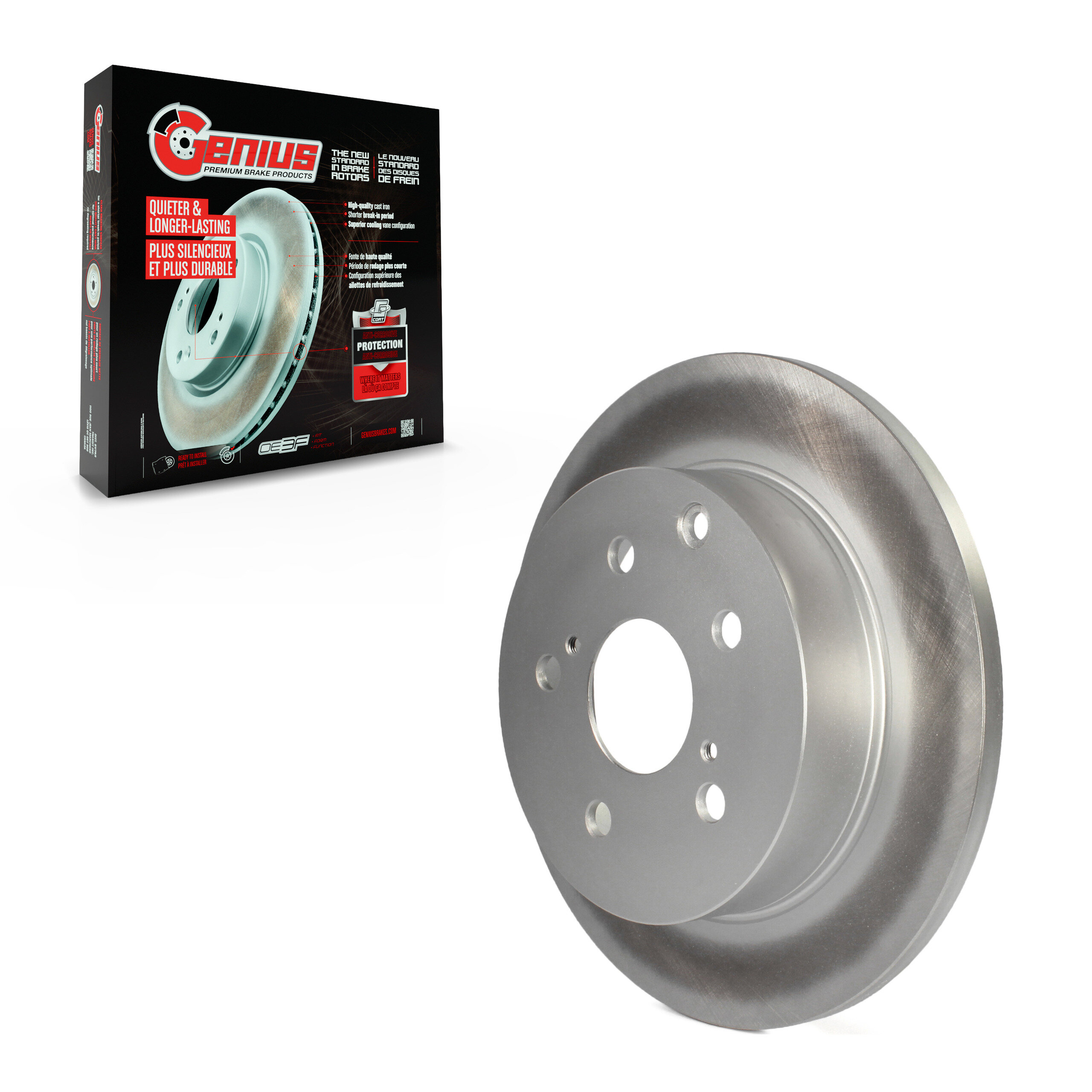 Coated Disc Brake Rotor