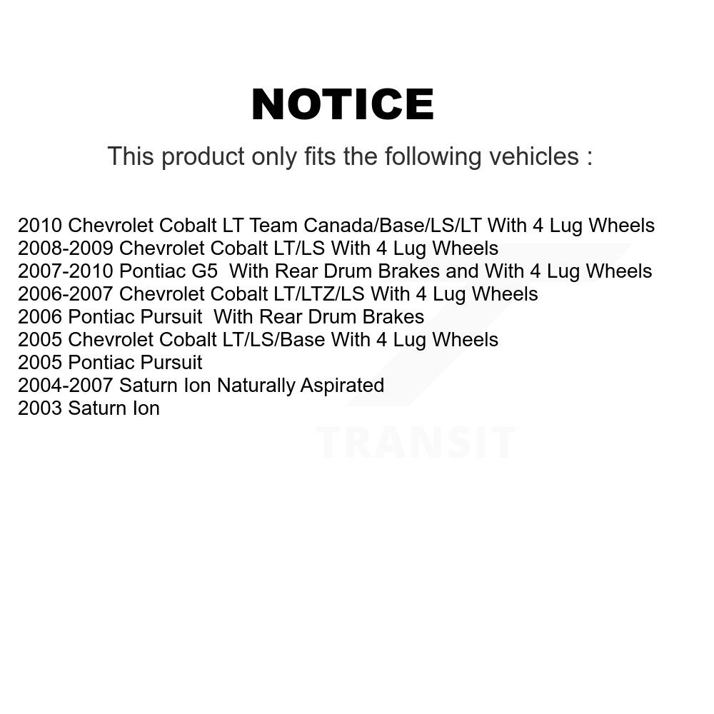 GENIUS - GCR-580137 - Coated Disc Brake Rotor