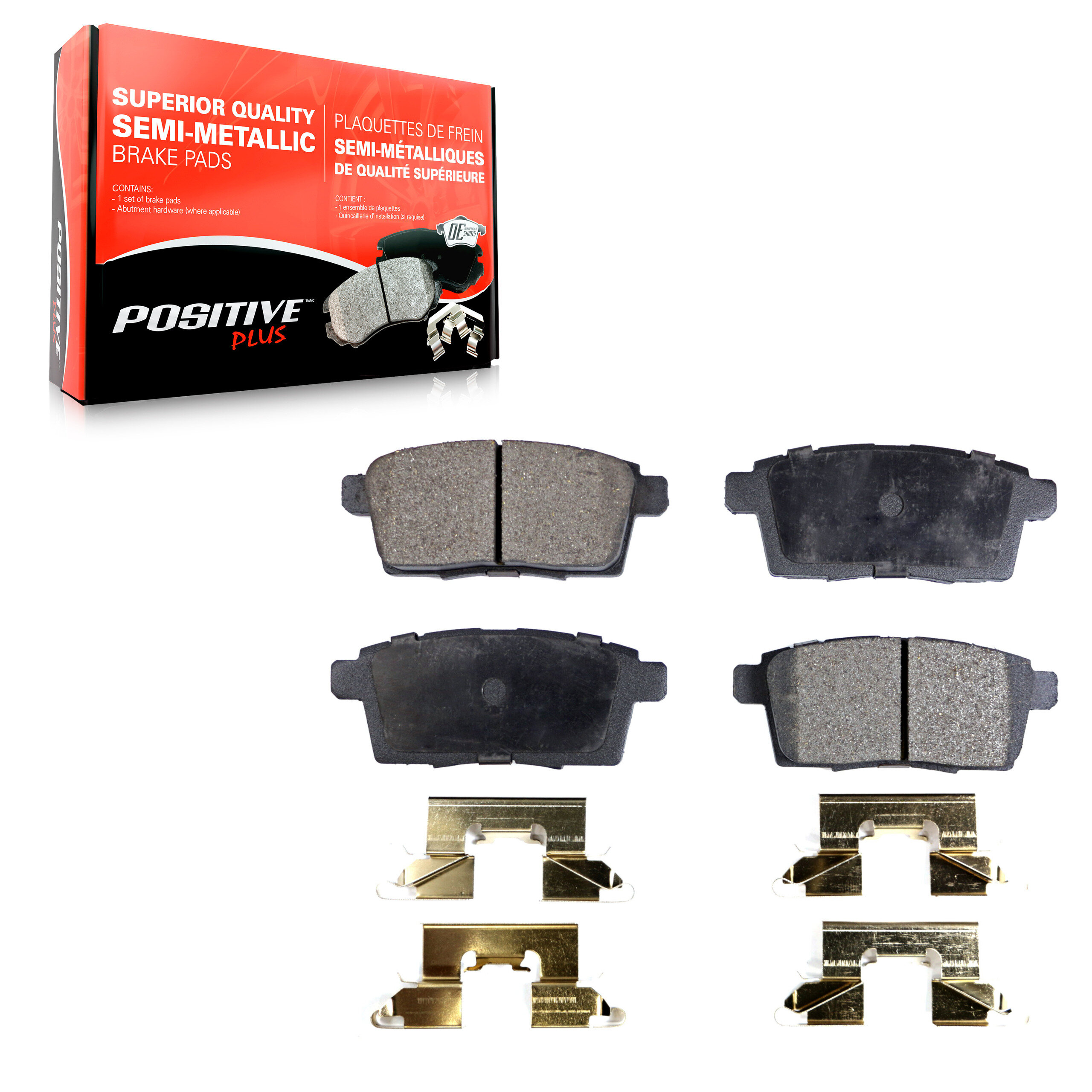 Semi-Metallic Brake Pads