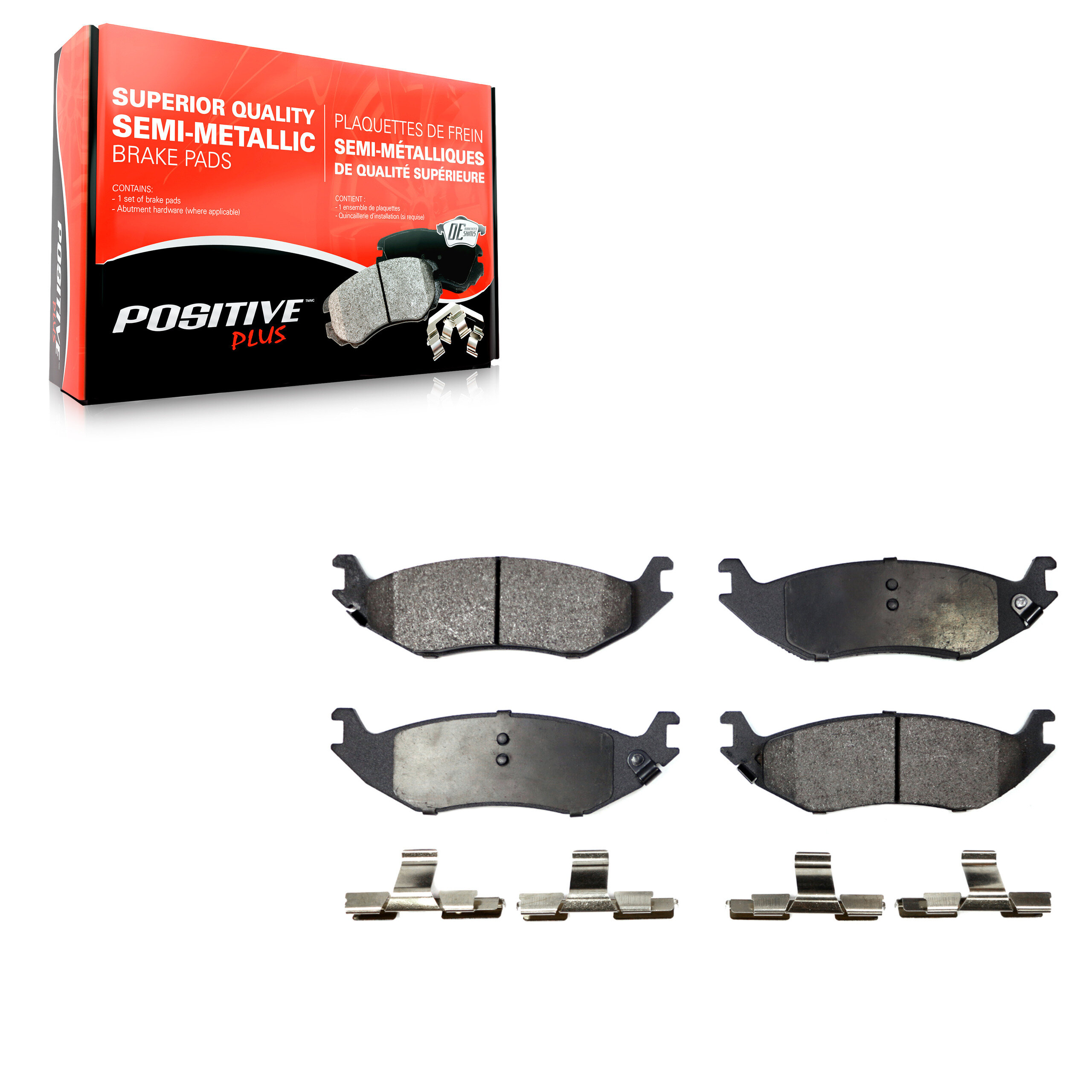 Semi-Metallic Brake Pads