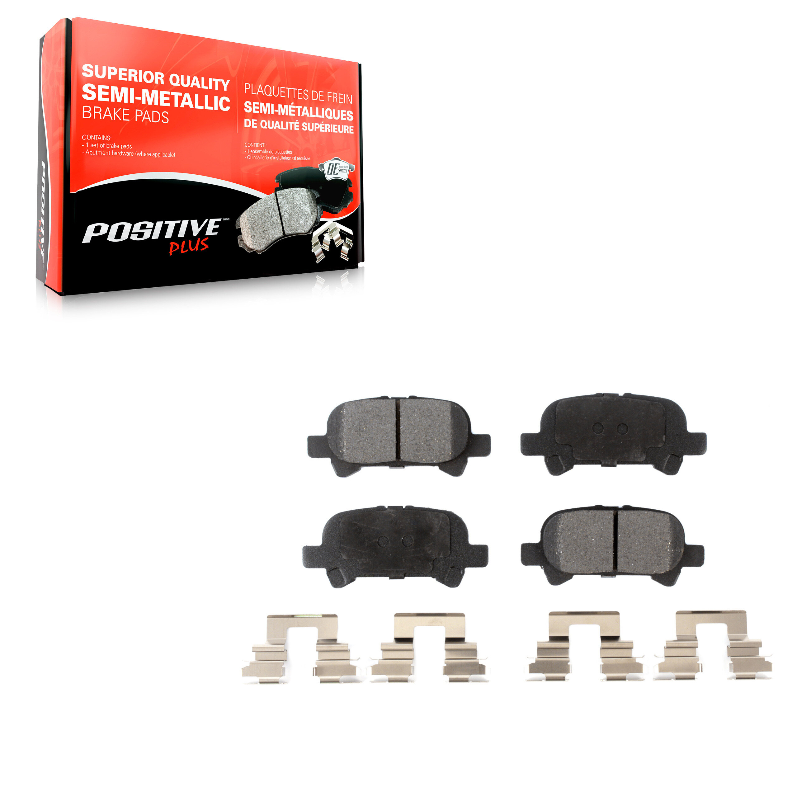 Semi-Metallic Brake Pads